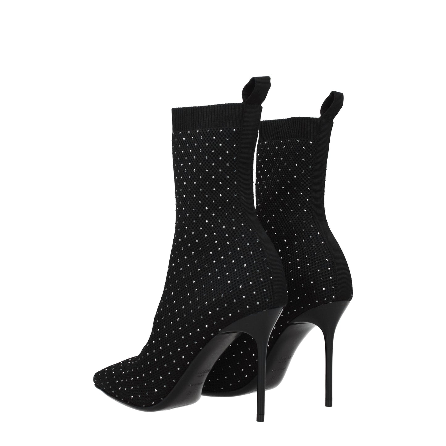 Balmain Women's Boots in Fabric  Black