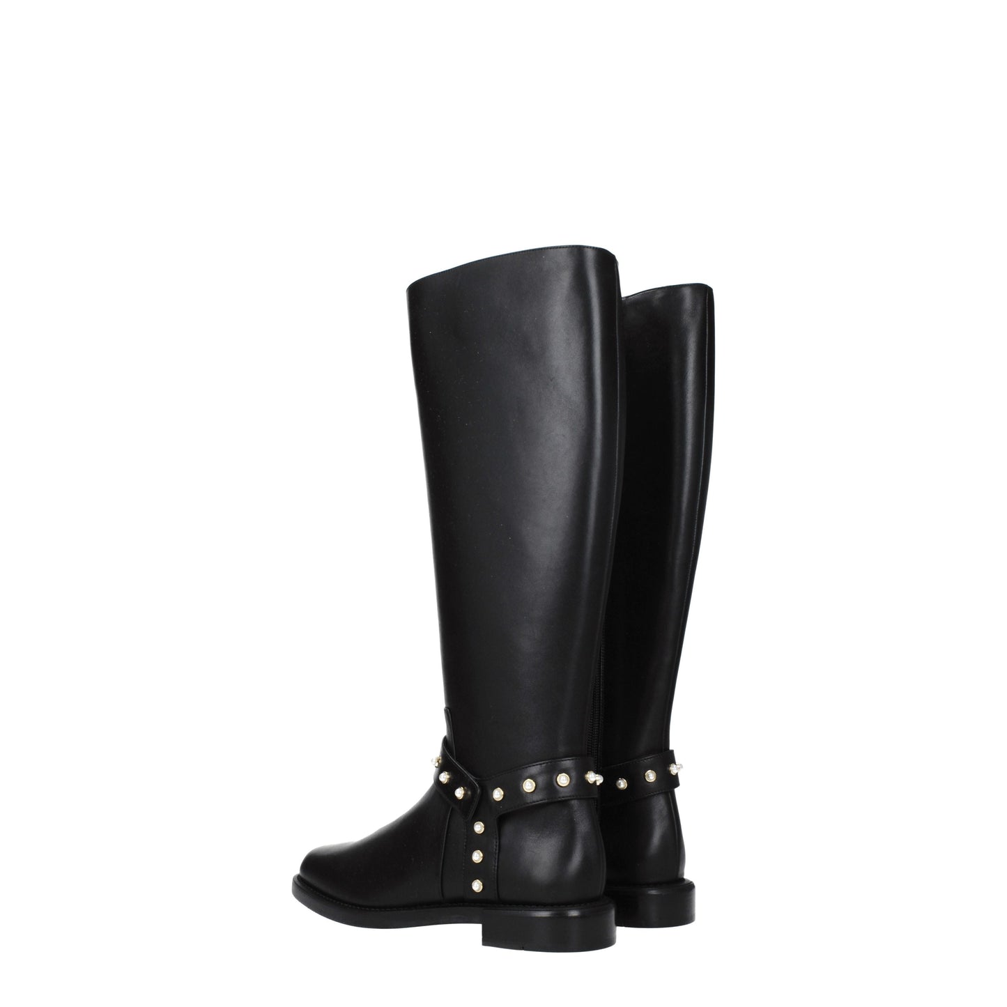 Stuart Weitzman Women's Boots in Leather Black