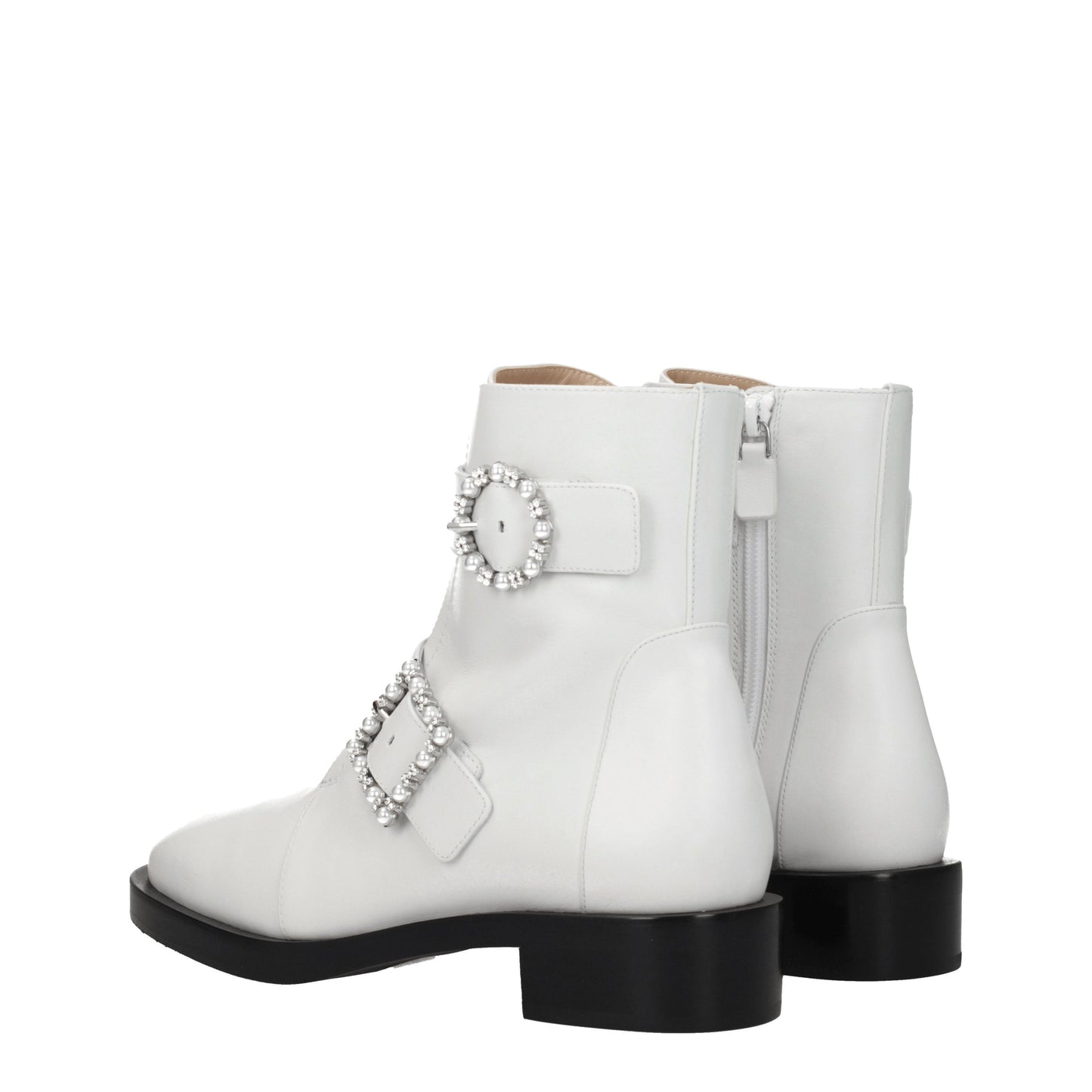 Stuart Weitzman Women's Boots in Leather White