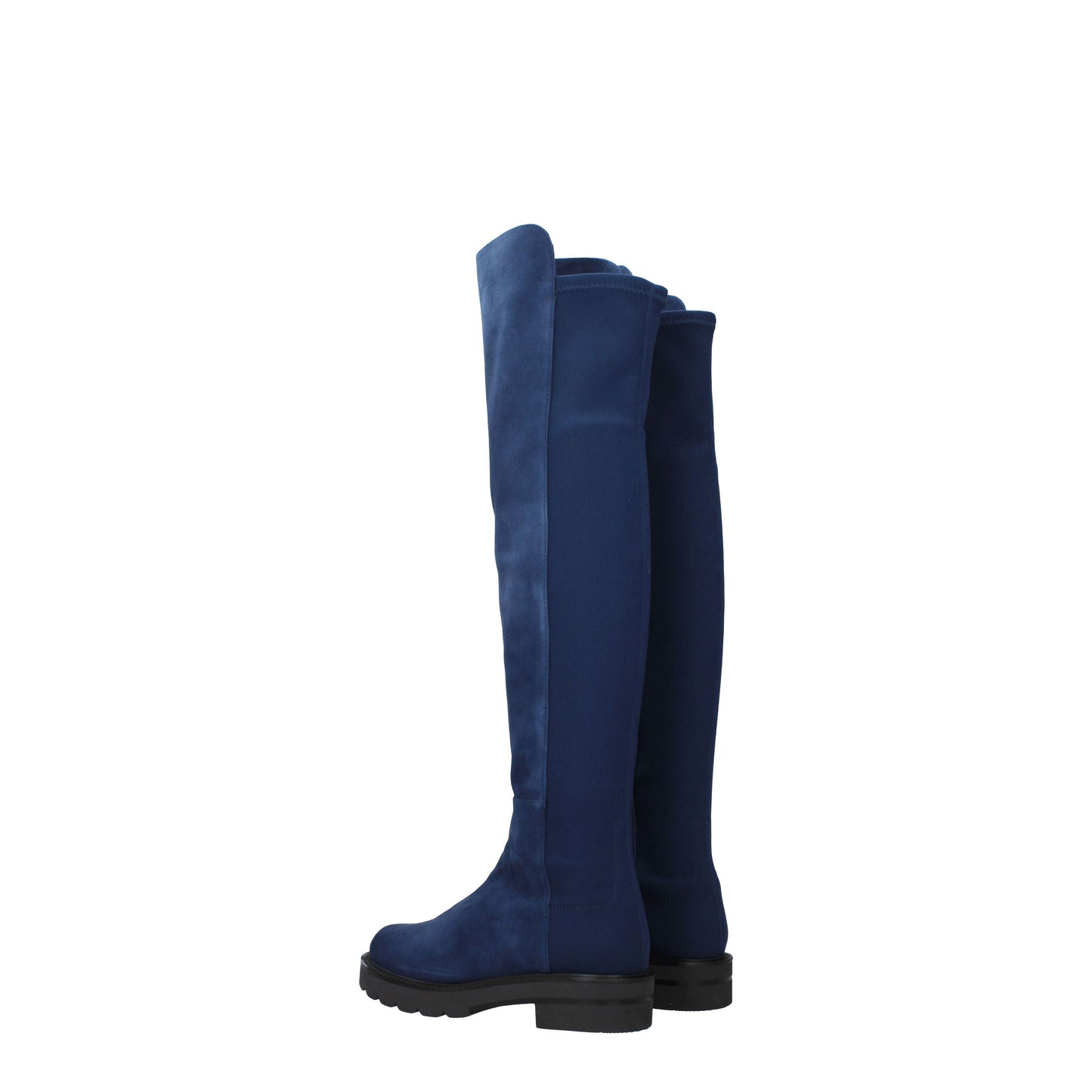 Stuart Weitzman Women's Boots in Suede Blue/Indigo