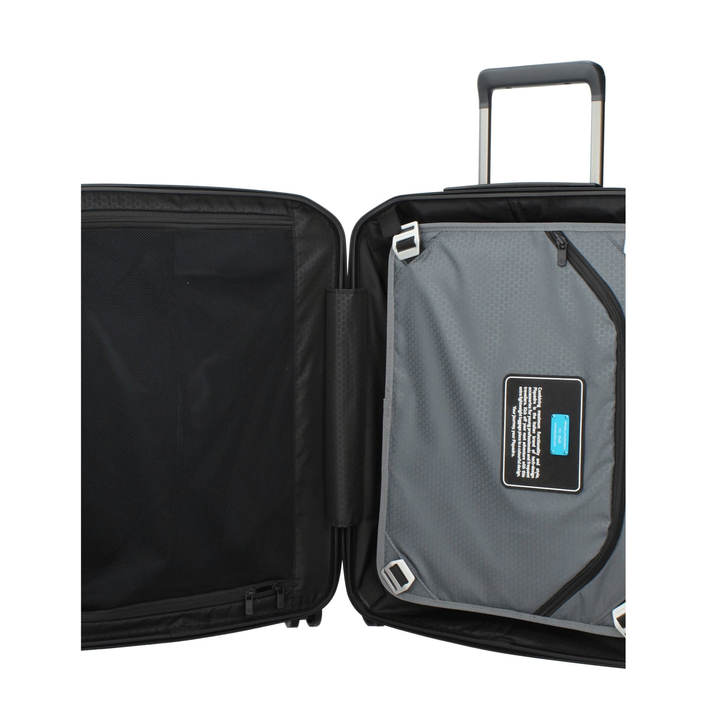 Piquadro Trolley Men Polycarbonate Black