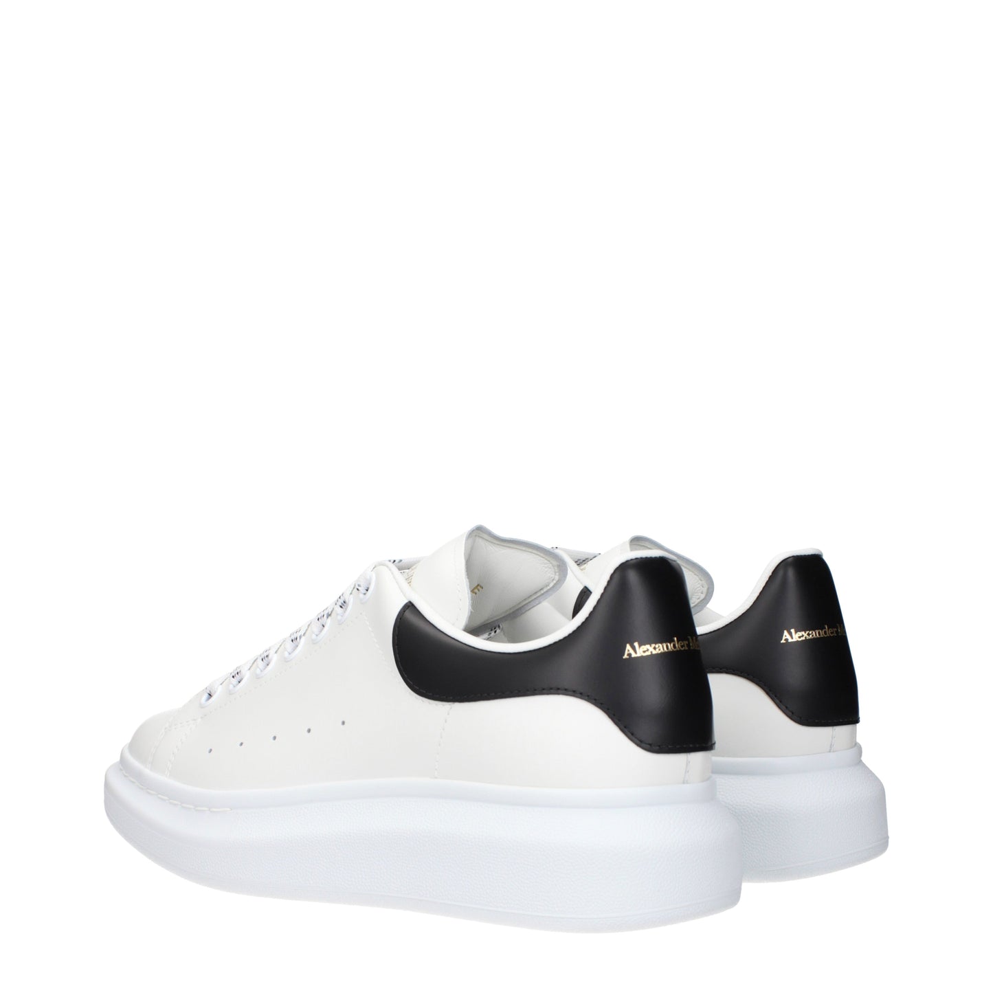 Alexander McQueen Sneakers Men Leather White/Black