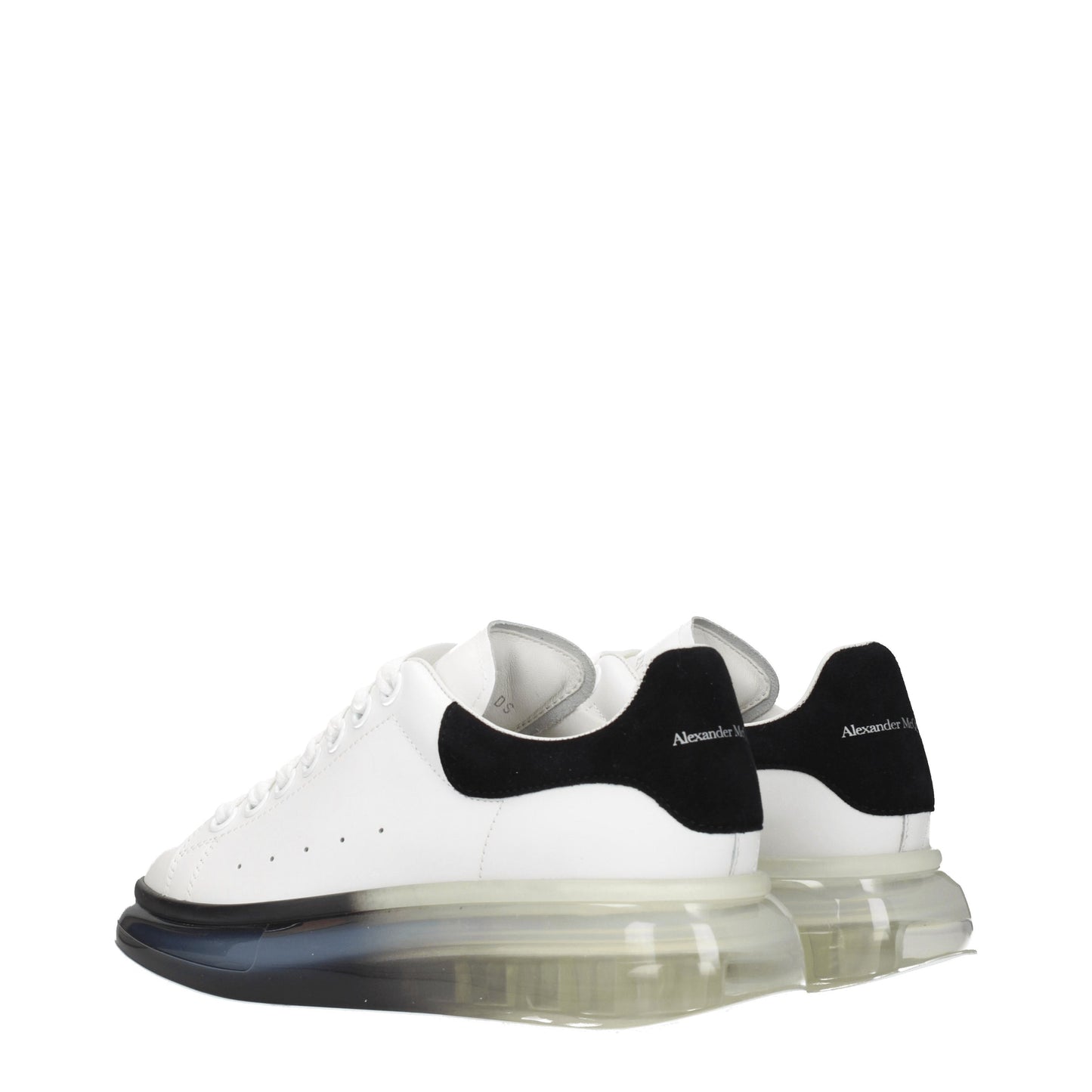 Alexander McQueen Women's Sneakers in Leather White/Black