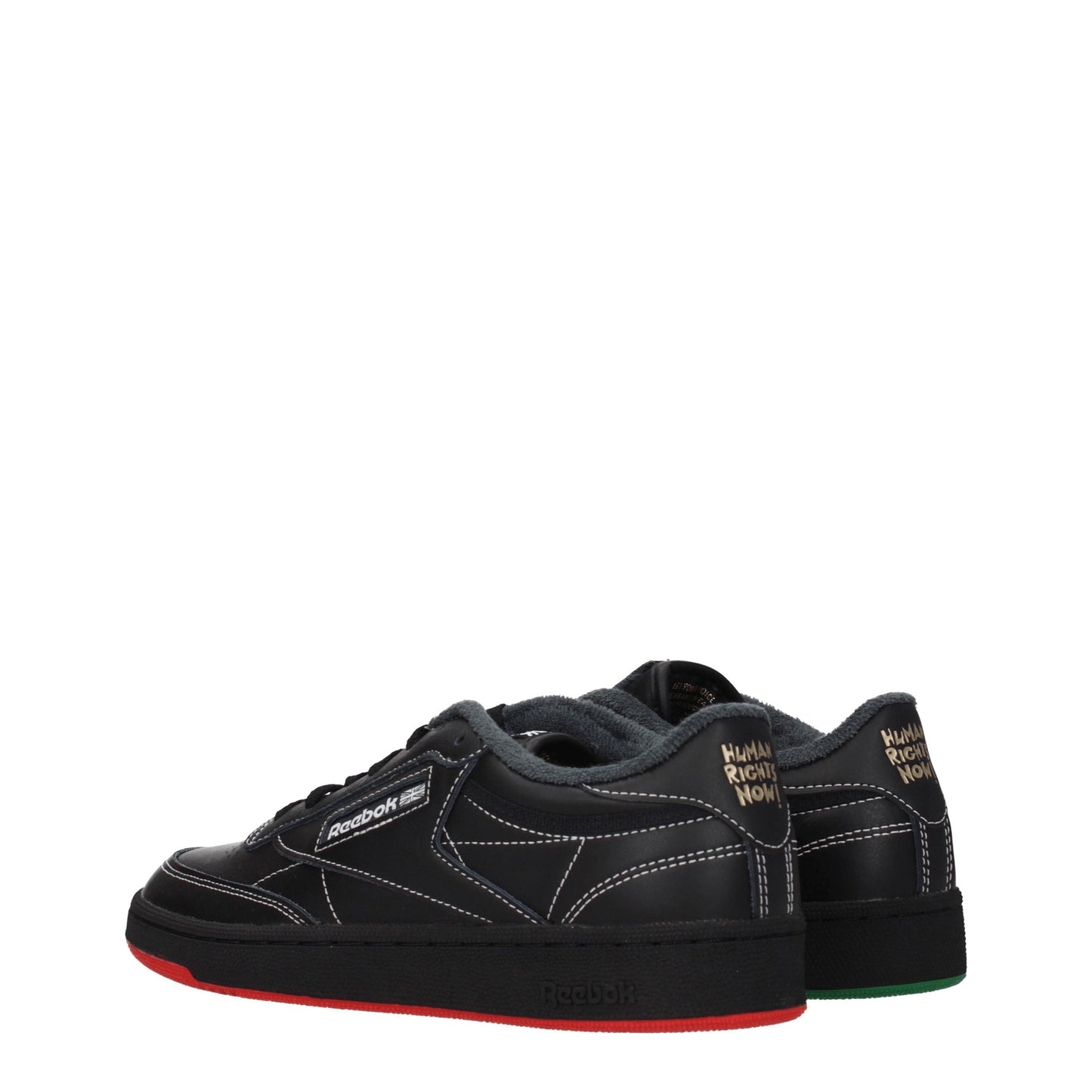 Reebok Men's Sneakers in Leather Black