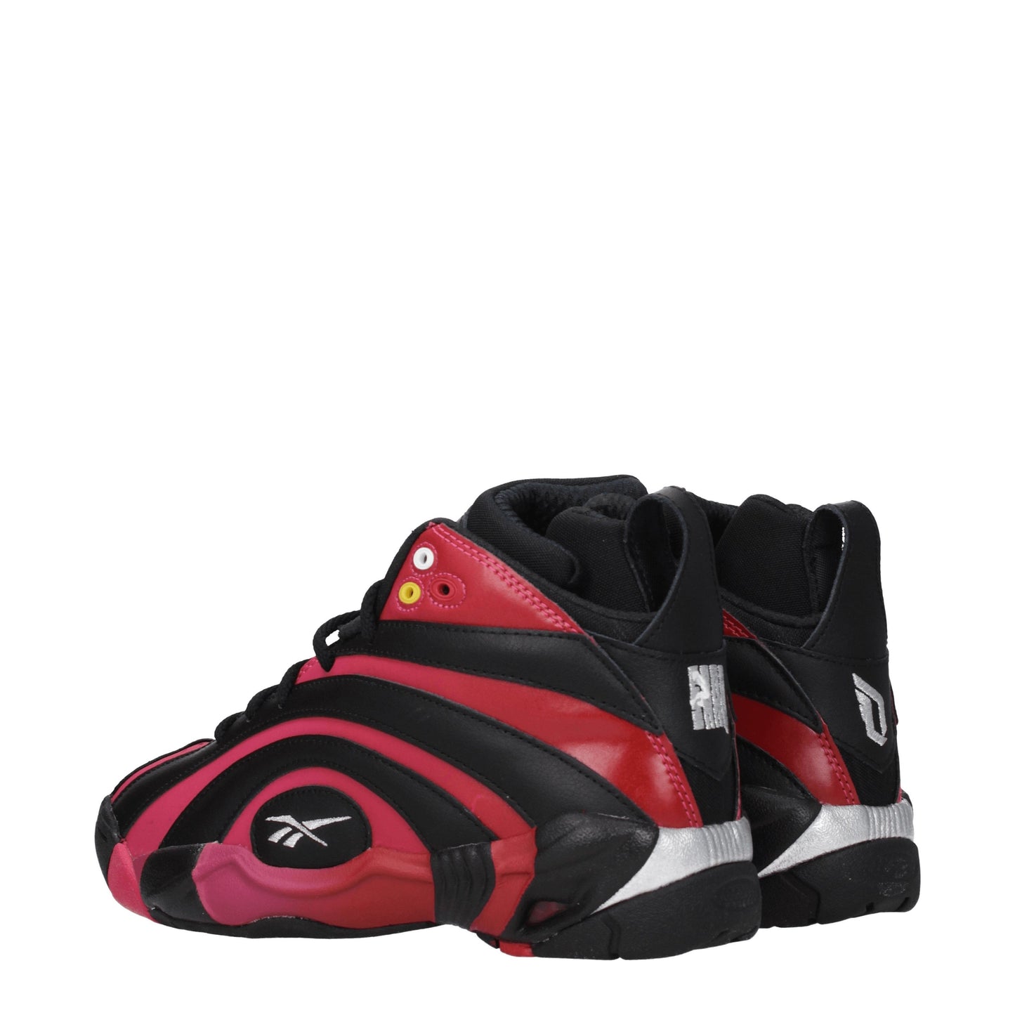 Reebok Men's Sneakers in Leather Fuchsia/Black