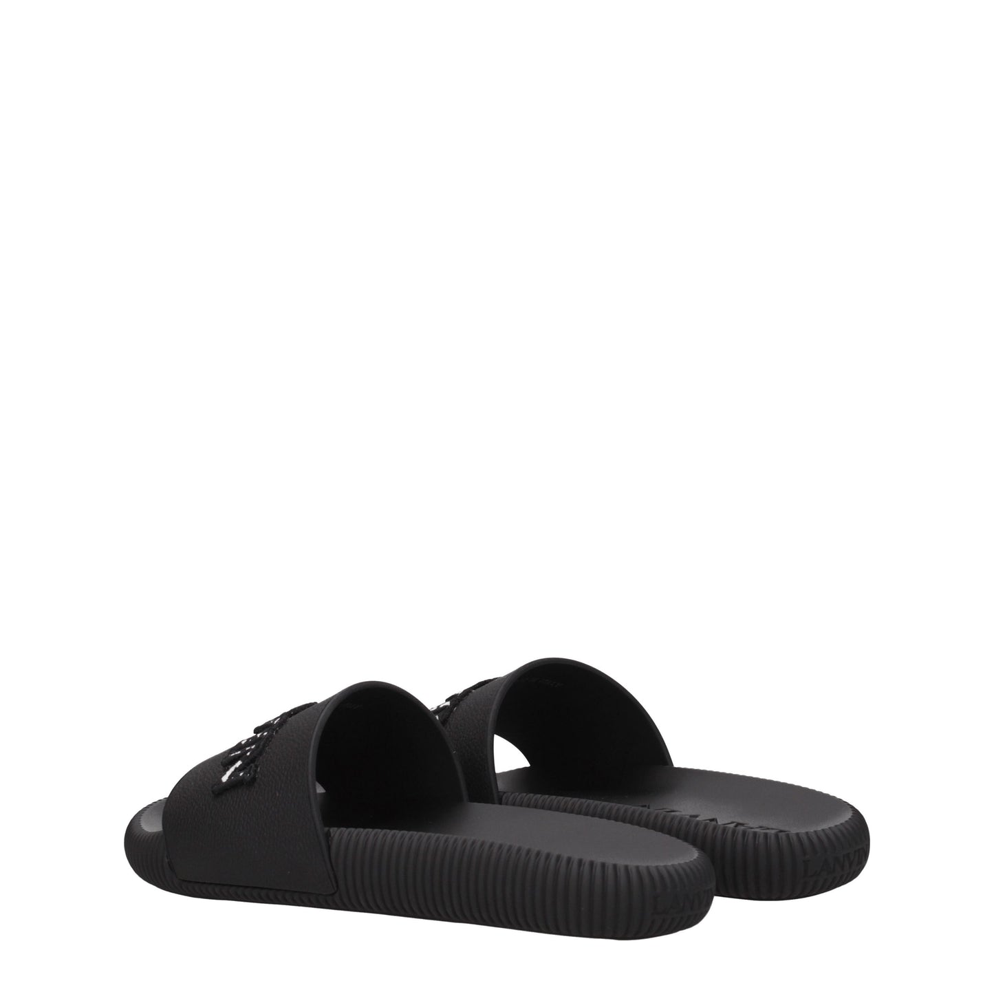 Lanvin Women's Sandals & Slippers in Rubber Black