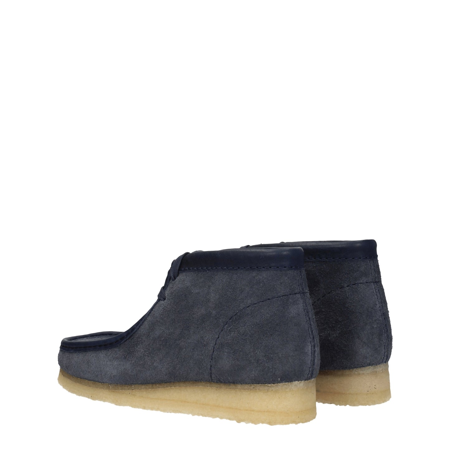 Clarks Men's Boots in Suede Blue/Blue Navy