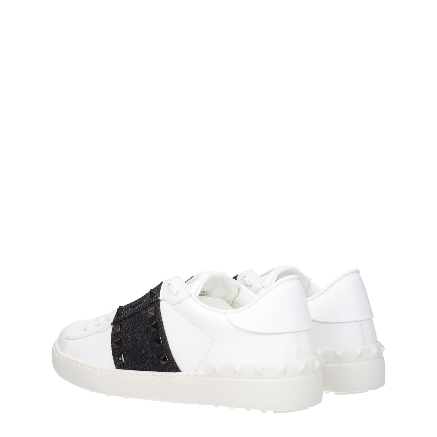 Valentino Garavani Men's Sneakers in Leather White/Denim