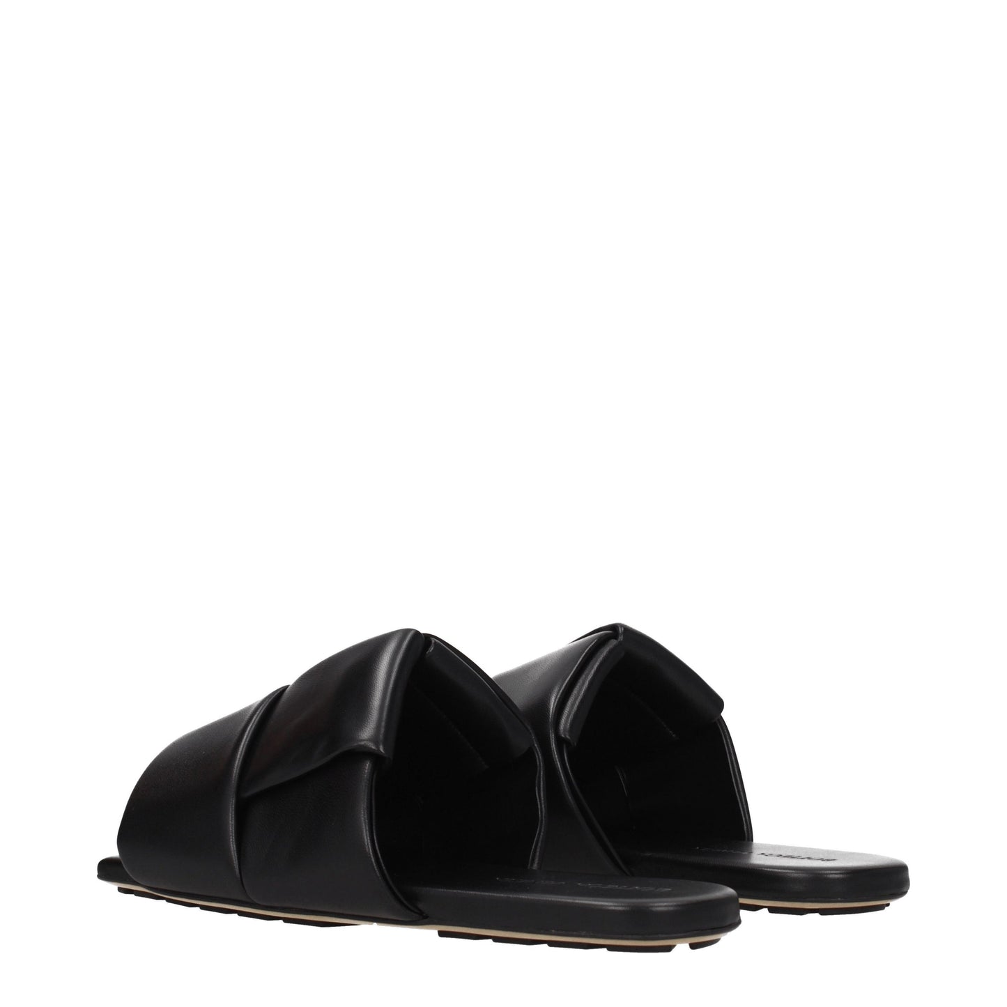 Bottega Veneta Sandals & Slippers Men Leather Black