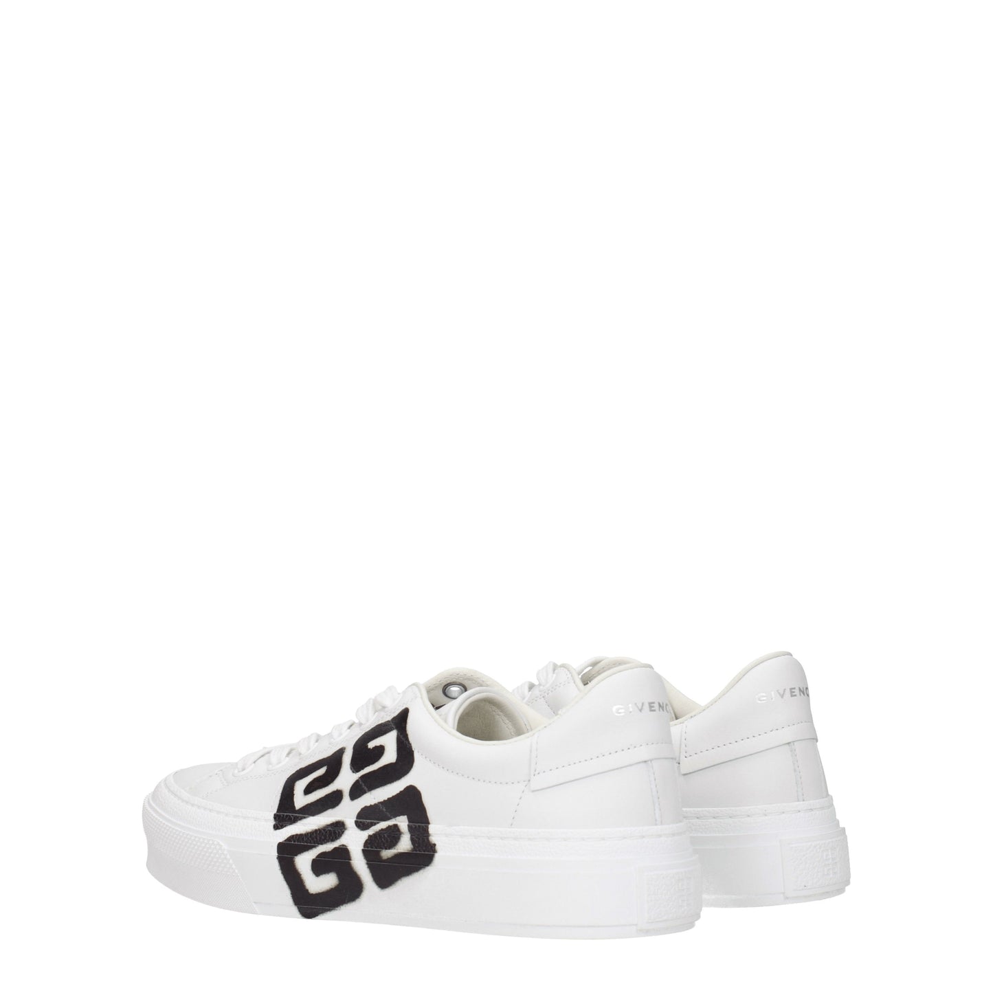 Givenchy Women's Sneakers in Leather White/Black