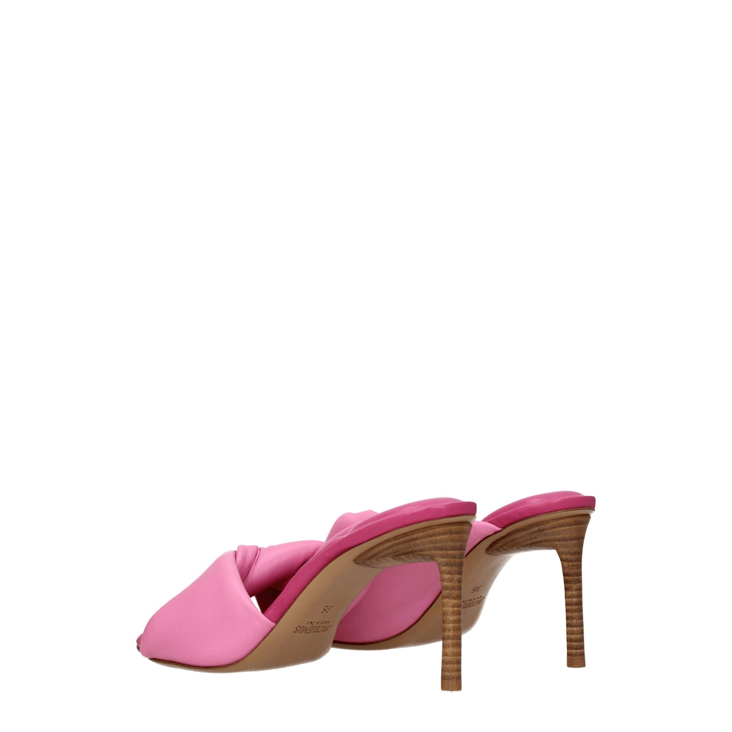 Jacquemus Women's Sandals in Leather Pink