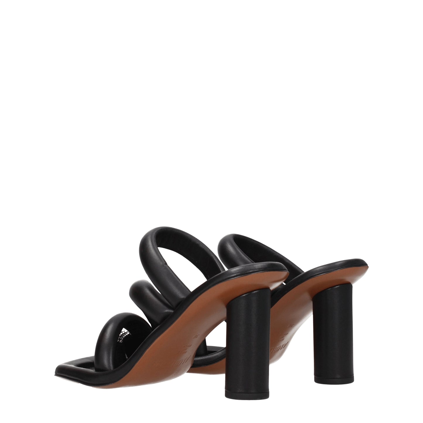 Ambush Women's Sandals in Leather Black