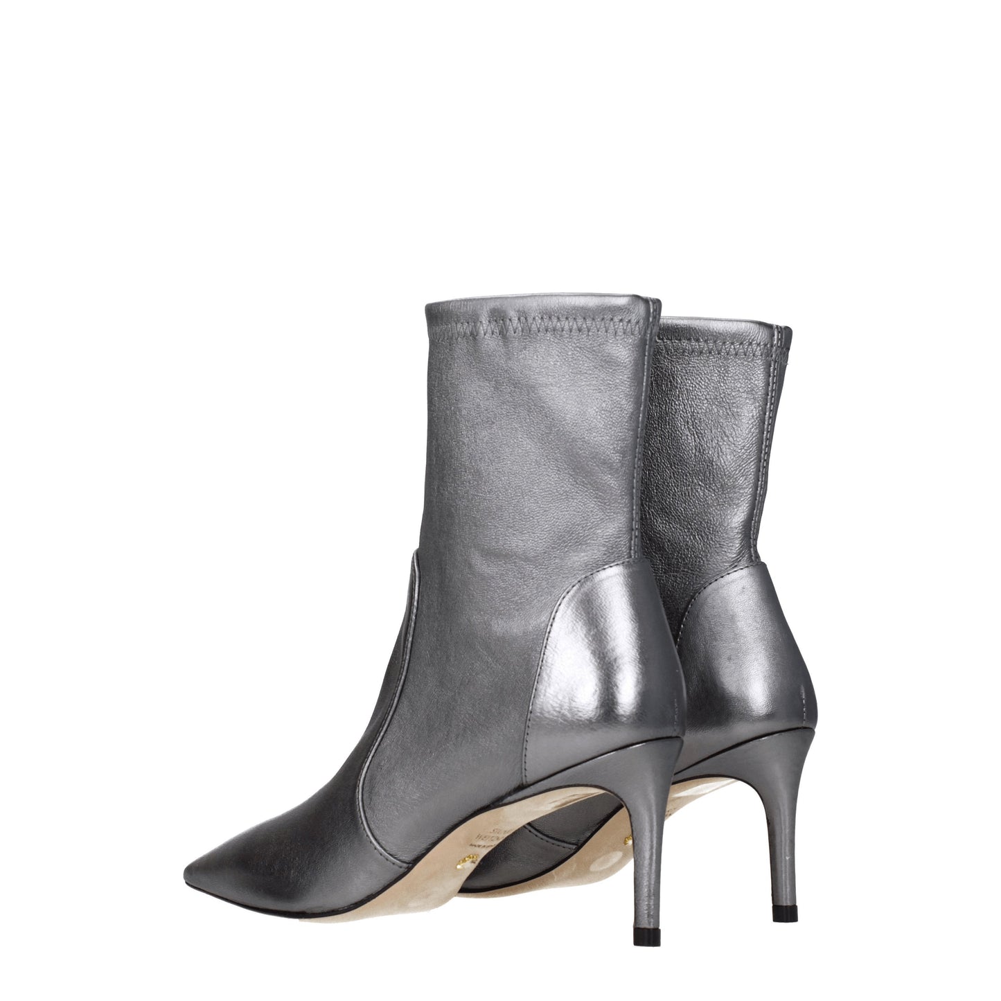 Stuart Weitzman Women's Boots in Leather Silver