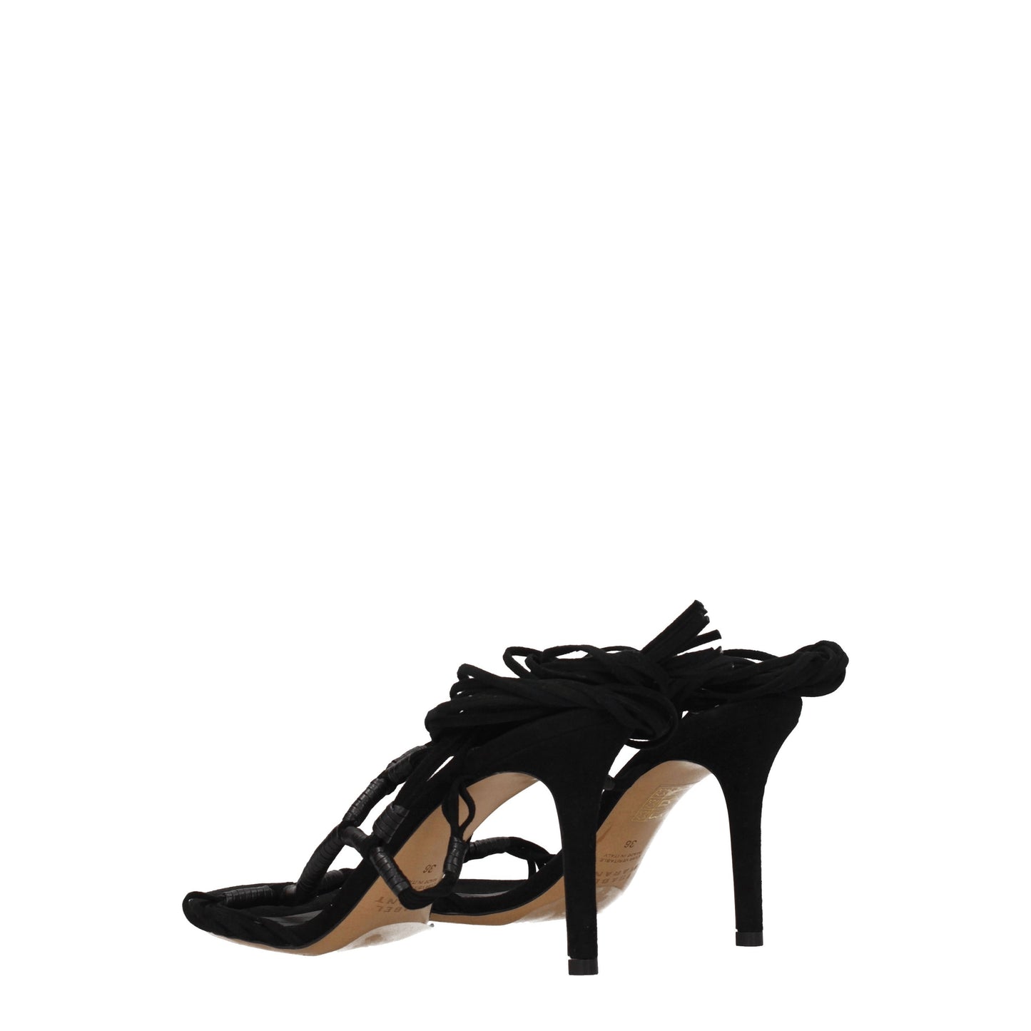 Isabel Marant Women's Sandals in Suede Black