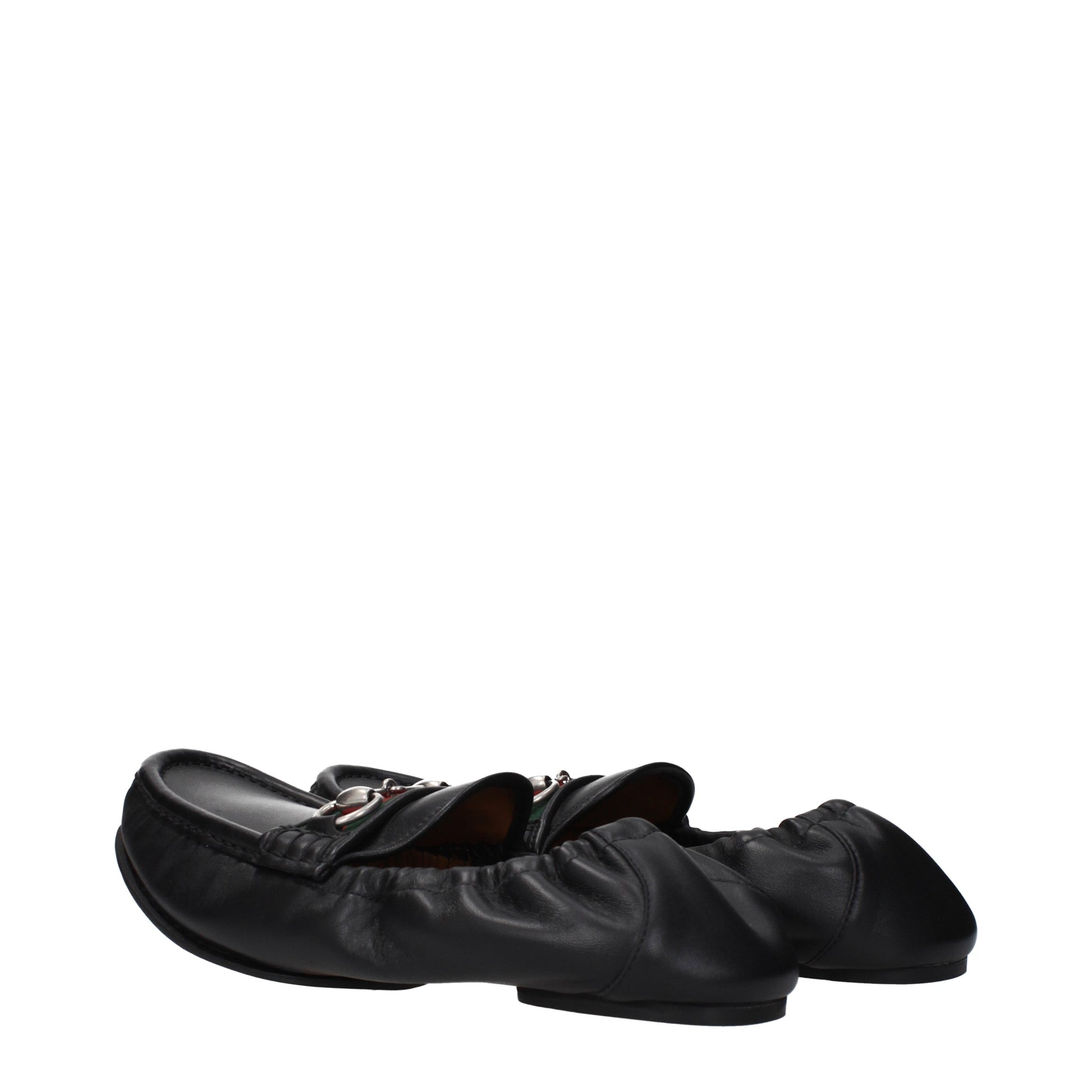 Gucci Loafers Men Leather Black