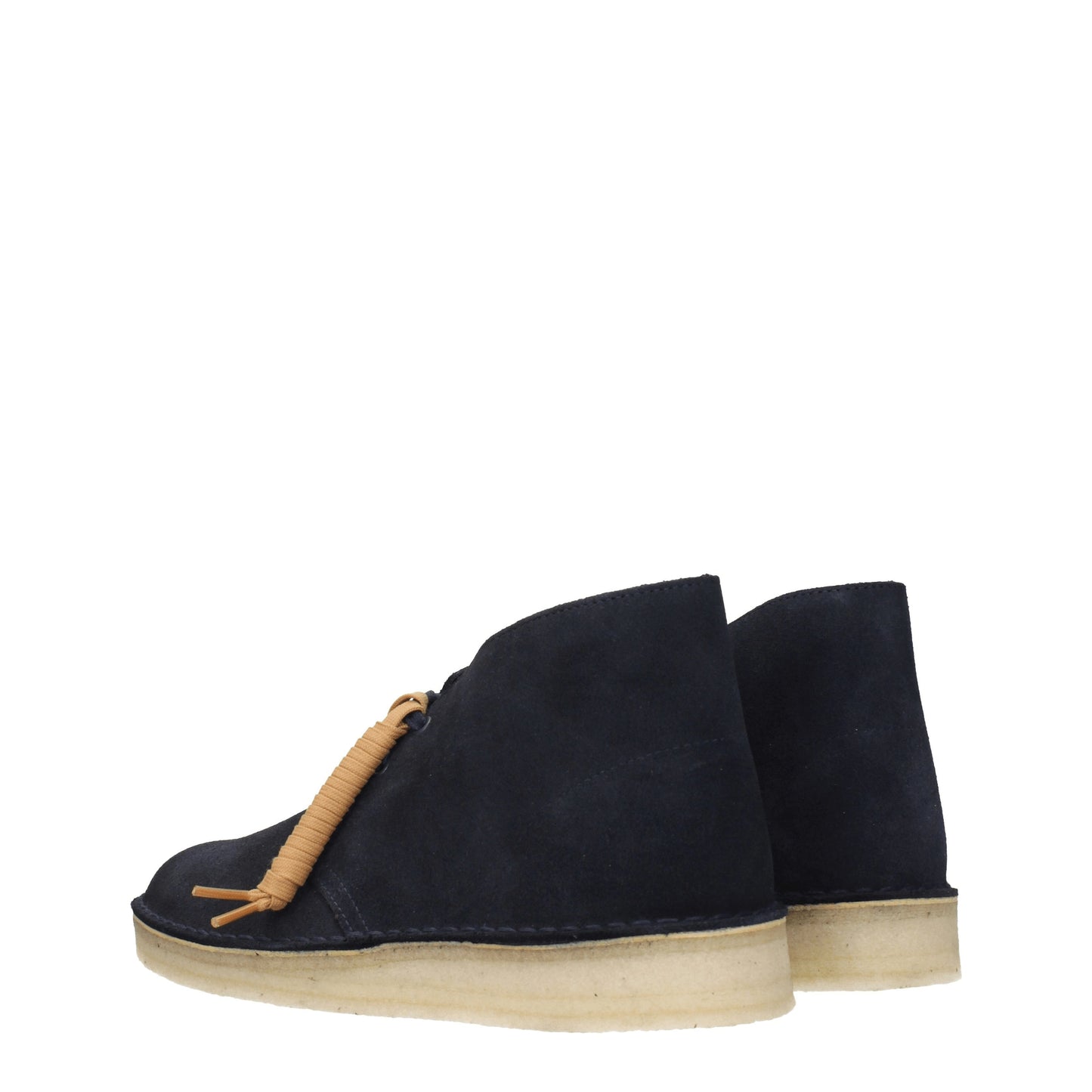 Clarks Men's Boots in Suede Blue/Blue Navy