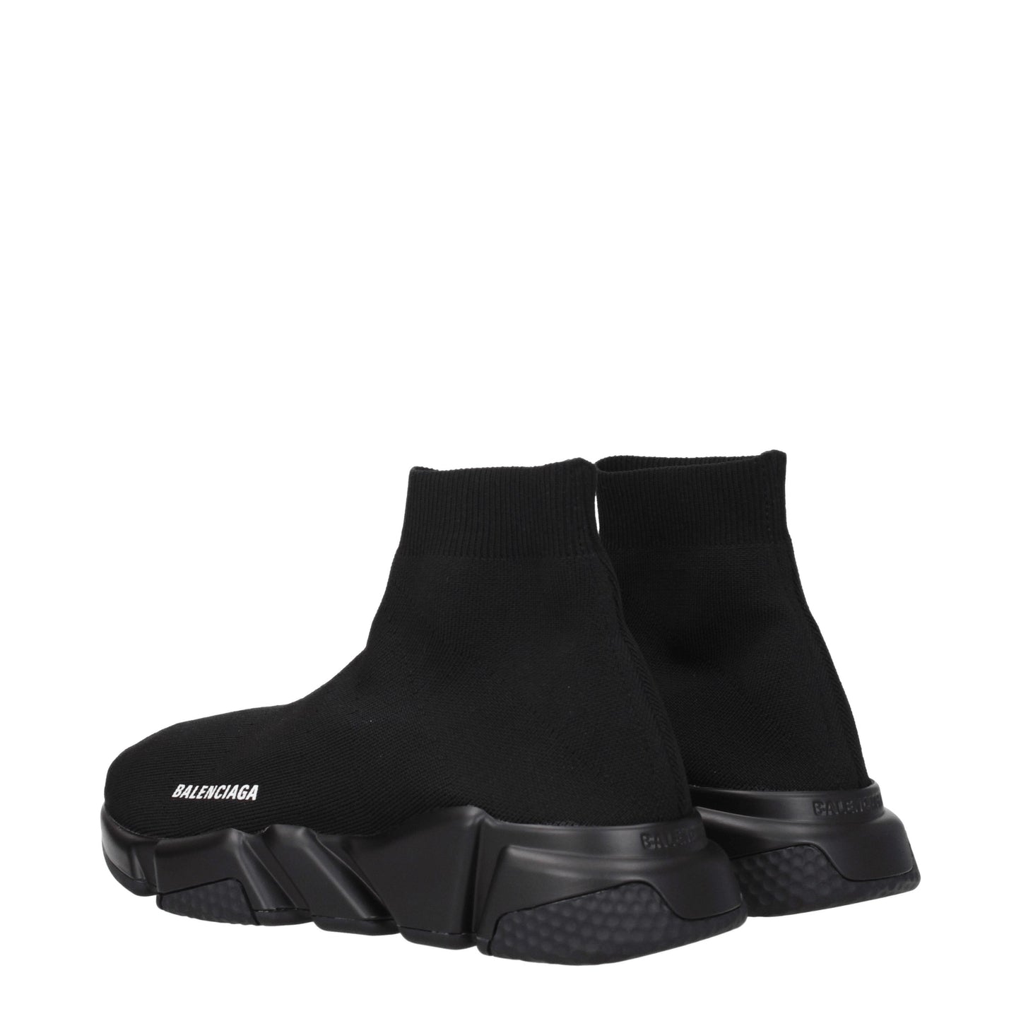 Balenciaga Men's Sneakers in Fabric  Black/Black