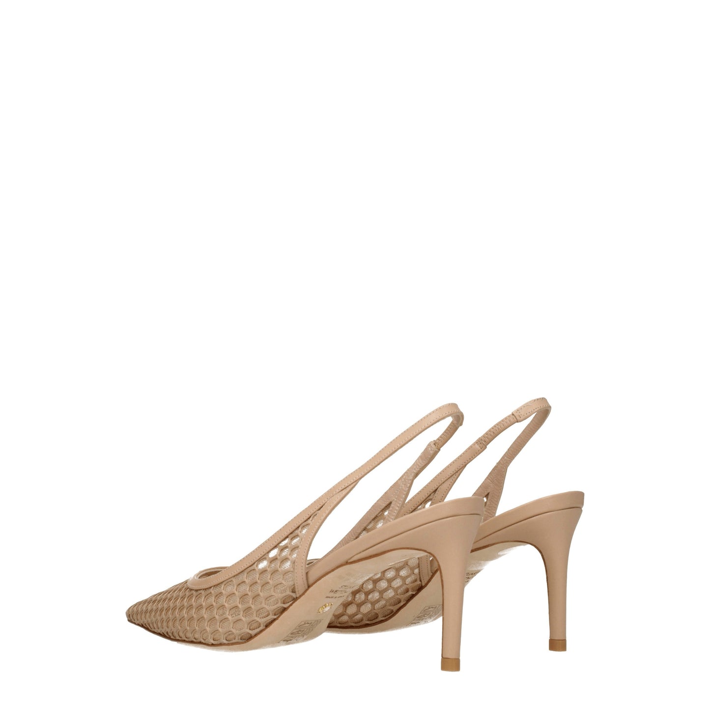 Stuart Weitzman Women's Sandals in Leather Beige/Natural