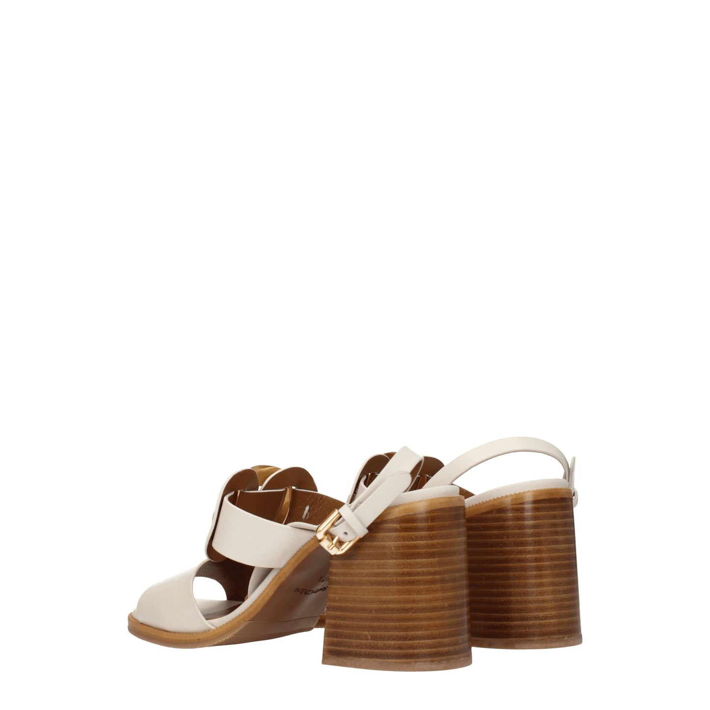 See by Chloé Women's Sandals in Leather White/Ivory