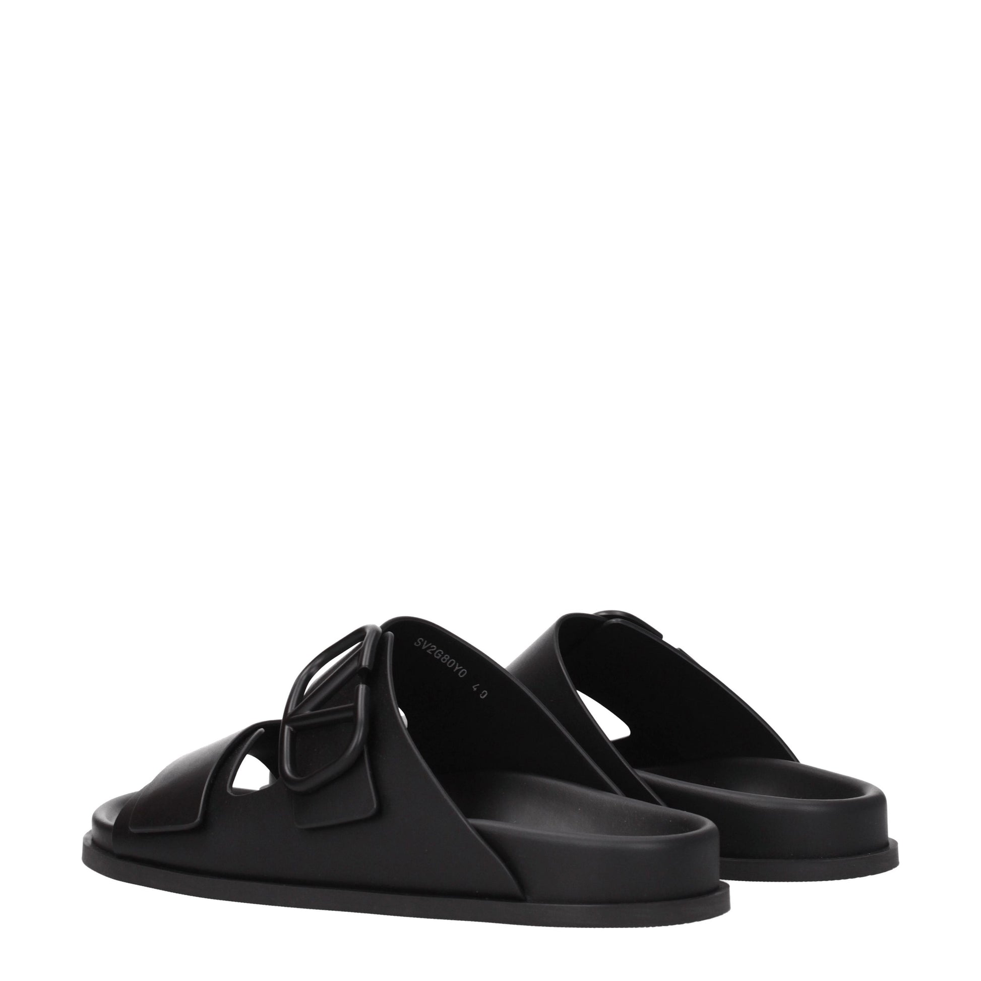 Valentino Garavani Men's Slippers and Clogs Leather