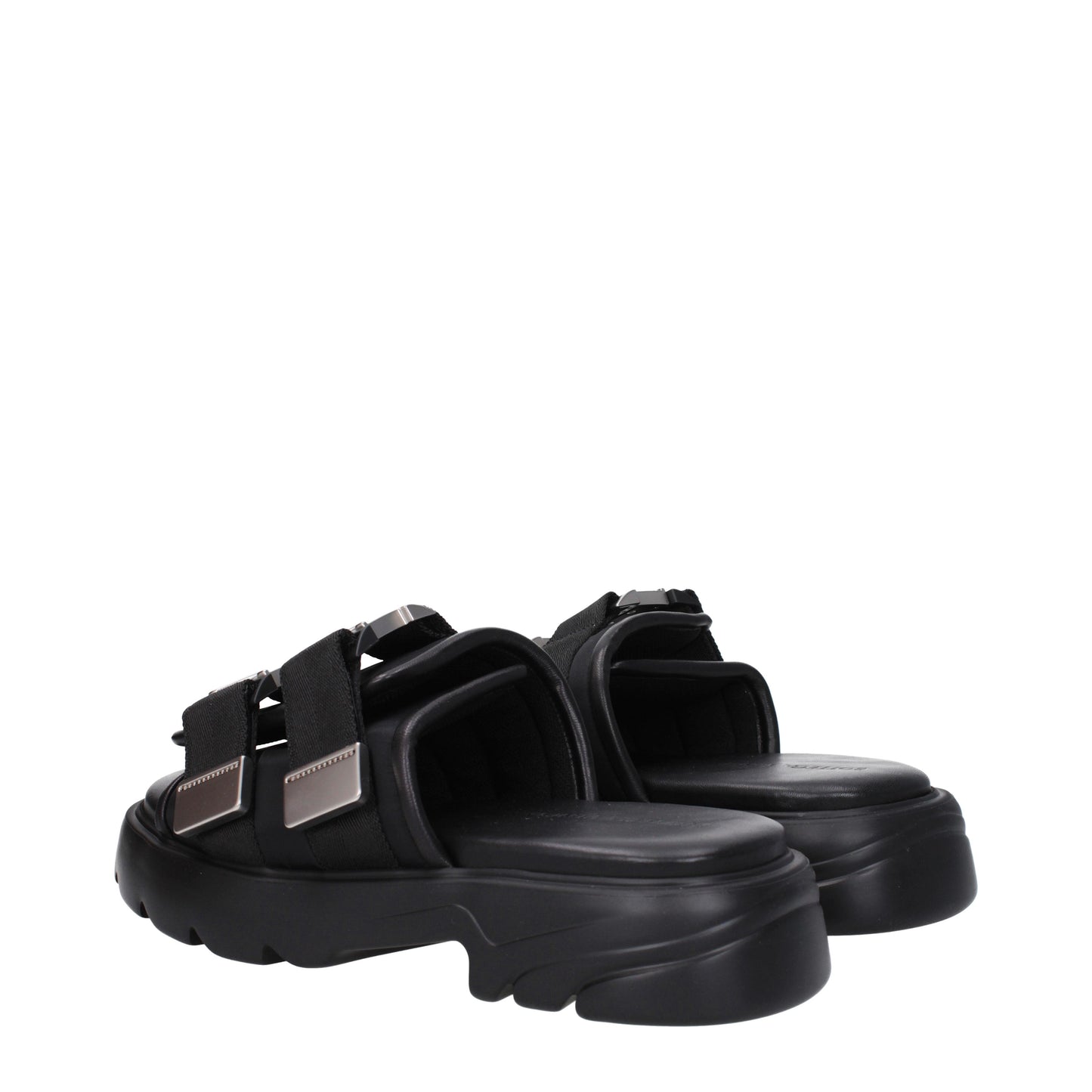 Bottega Veneta Sandals & Slippers Men Fabric  Black