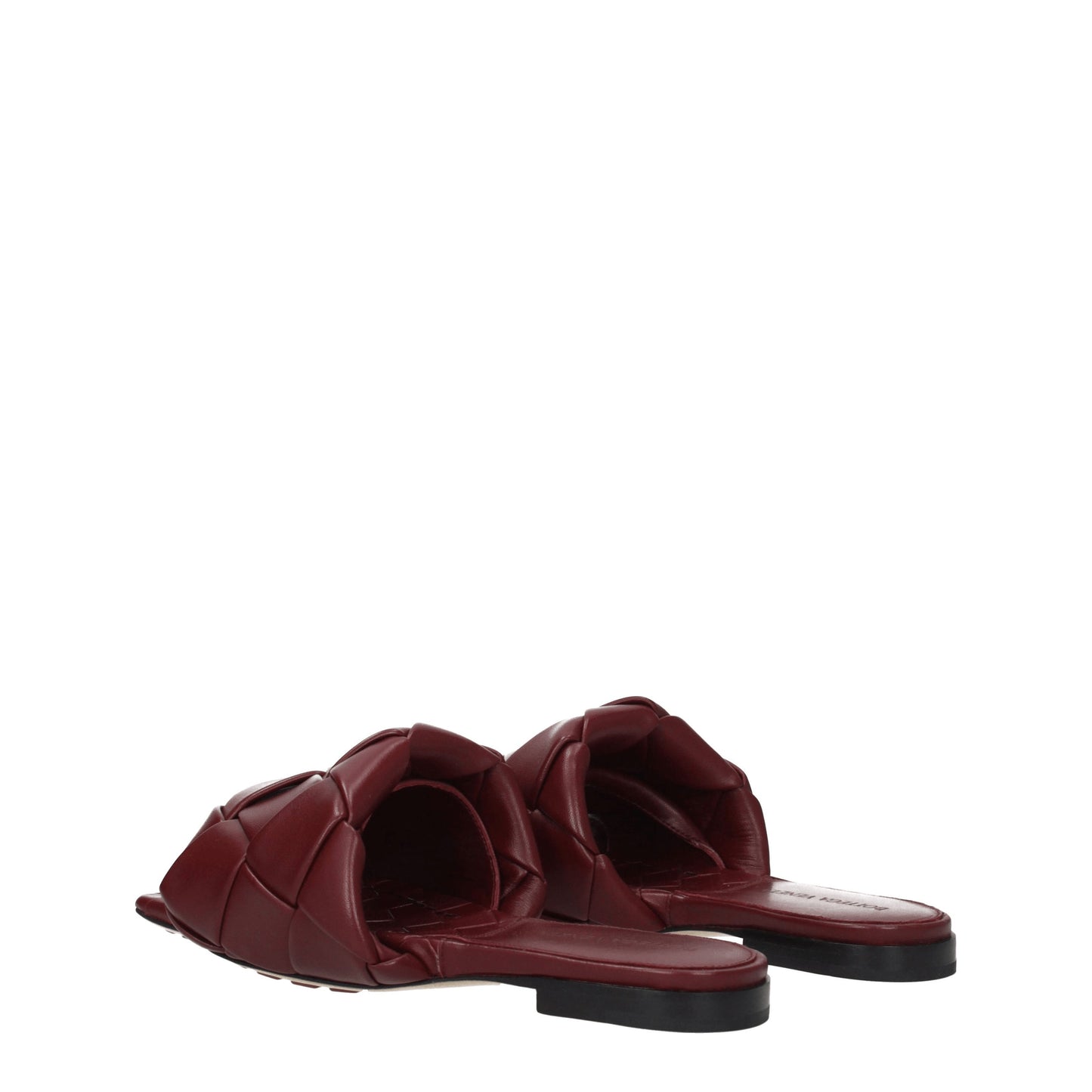 Bottega Veneta Women's Sandals & Slippers in Leather Red/Cherry