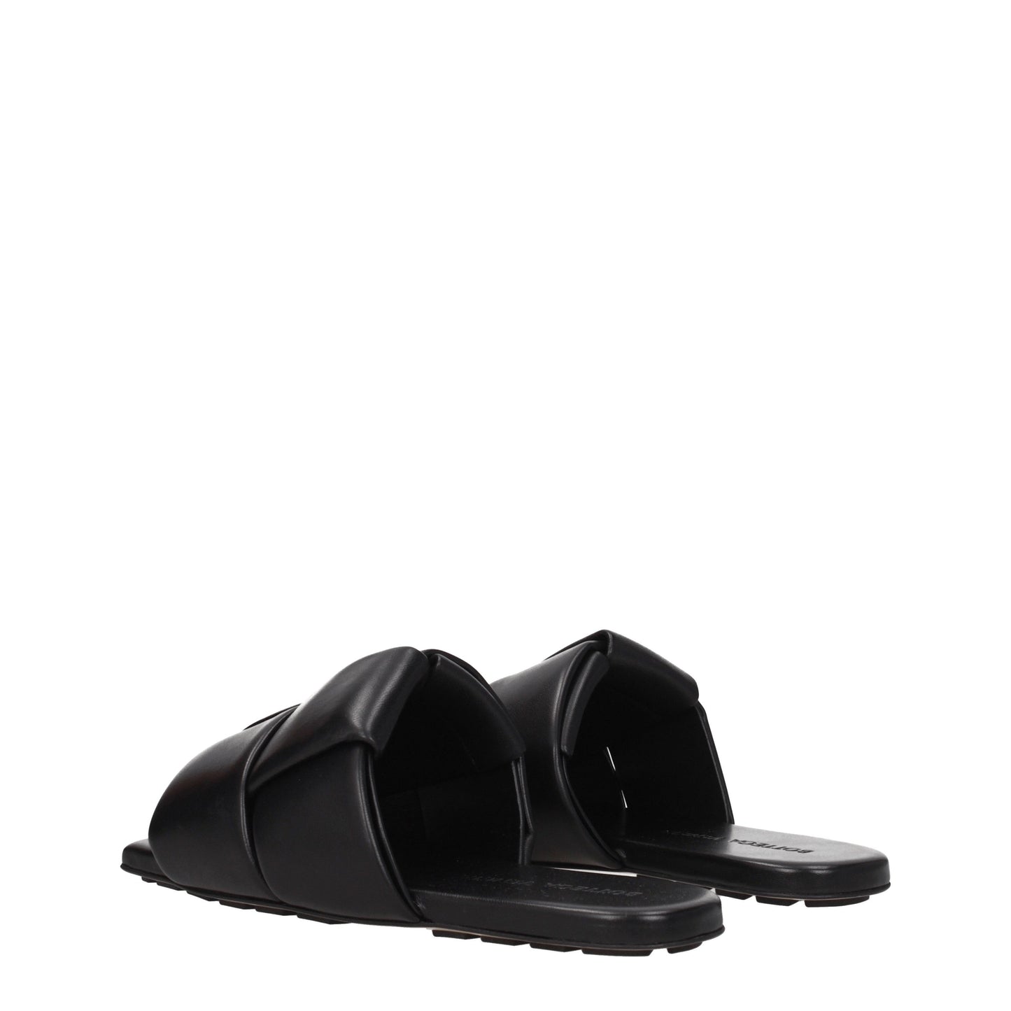 Bottega Veneta Women's Sandals & Slippers in Leather Black