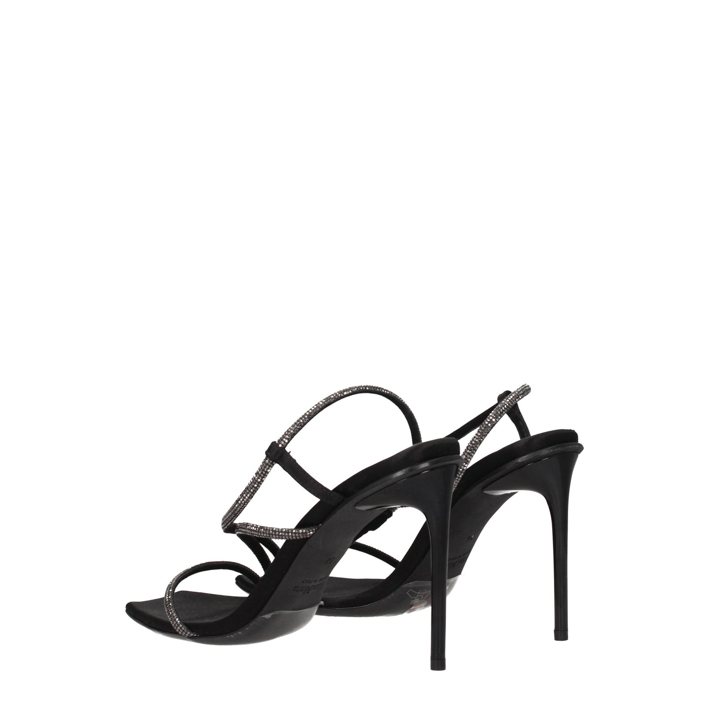 Max Mara Women's Sandals in Suede Black