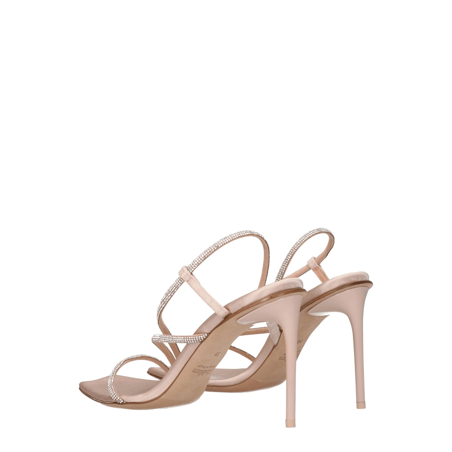 Max Mara Women's Sandals in Suede Pink/Powder Pink