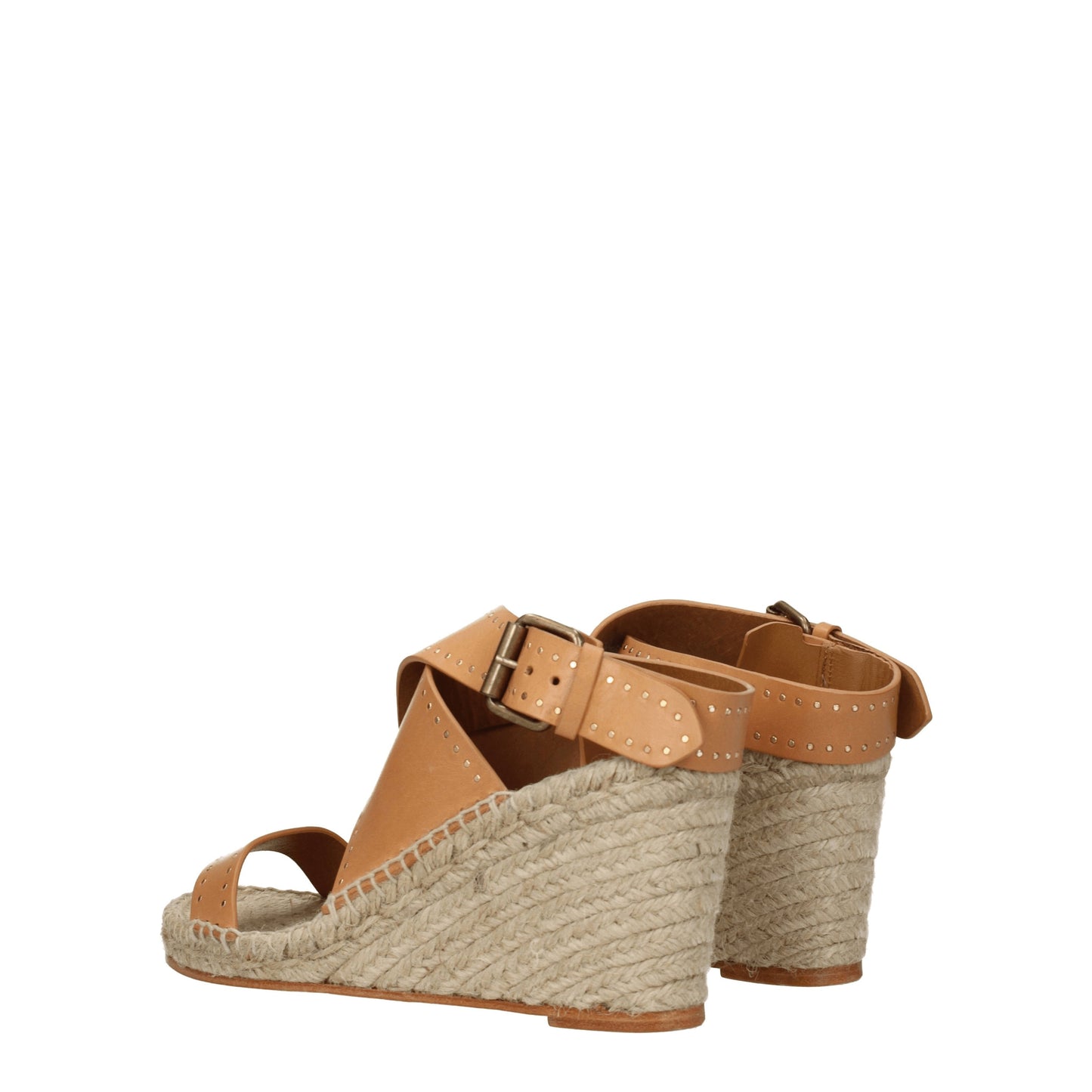 Isabel Marant Women's Wedges in Leather Brown/Leather