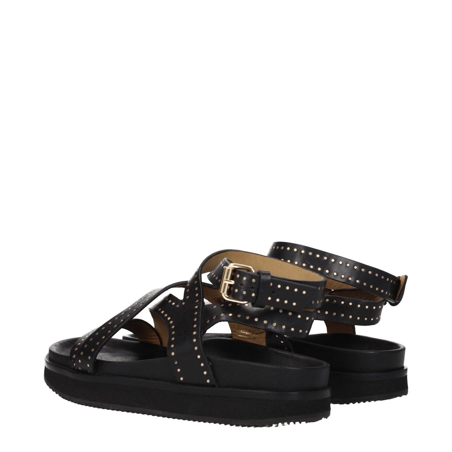 Isabel Marant Women's Sandals in Leather Black