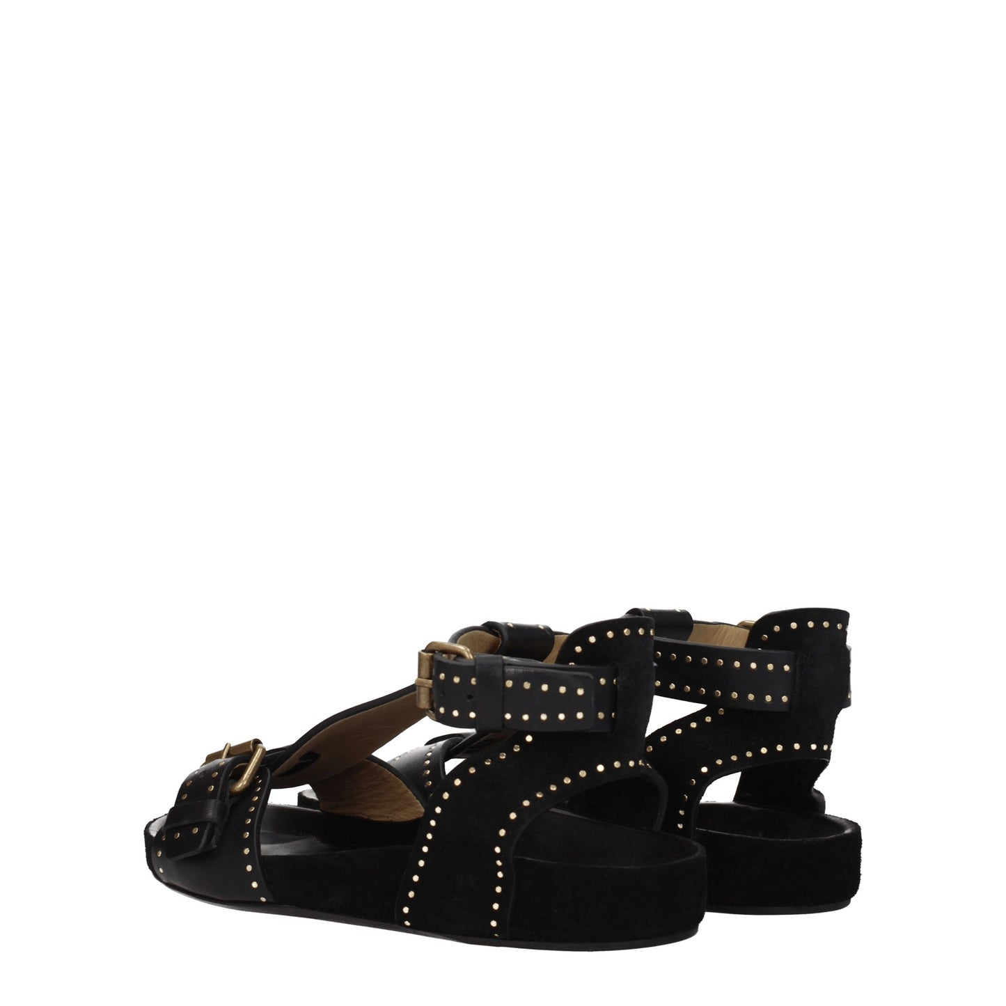 Isabel Marant Women's Sandals in Leather Black