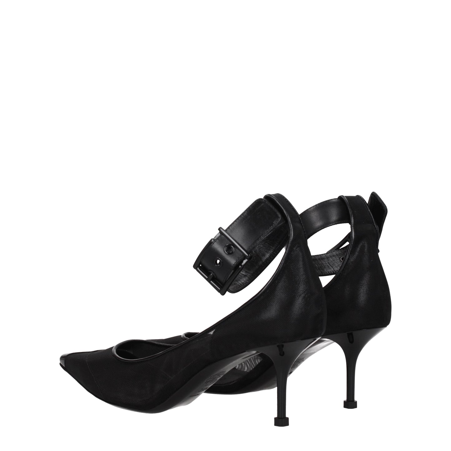 Alexander McQueen Women's Pumps in Fabric  Black