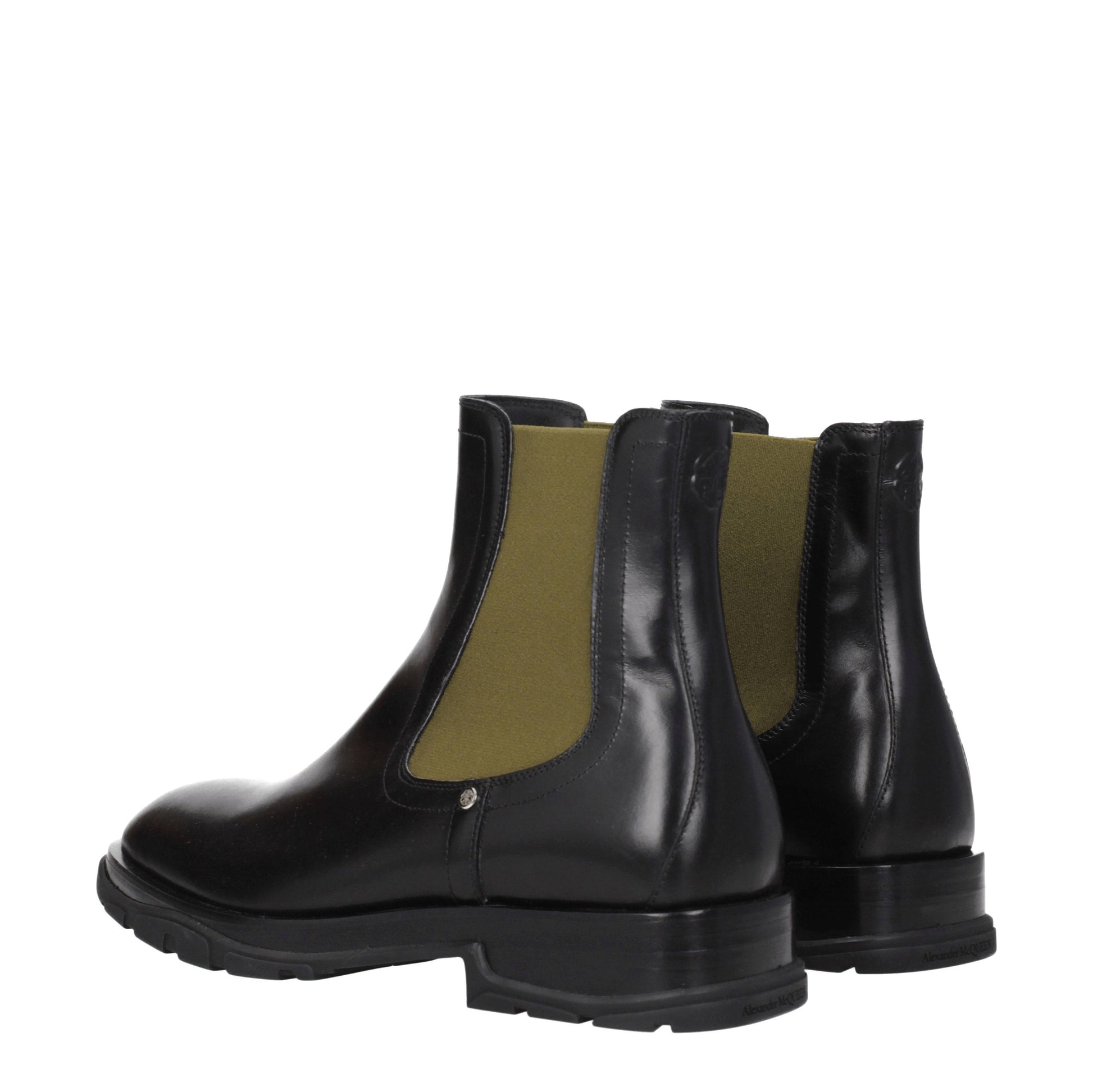 Alexander McQueen Men's Ankle Boots Leather