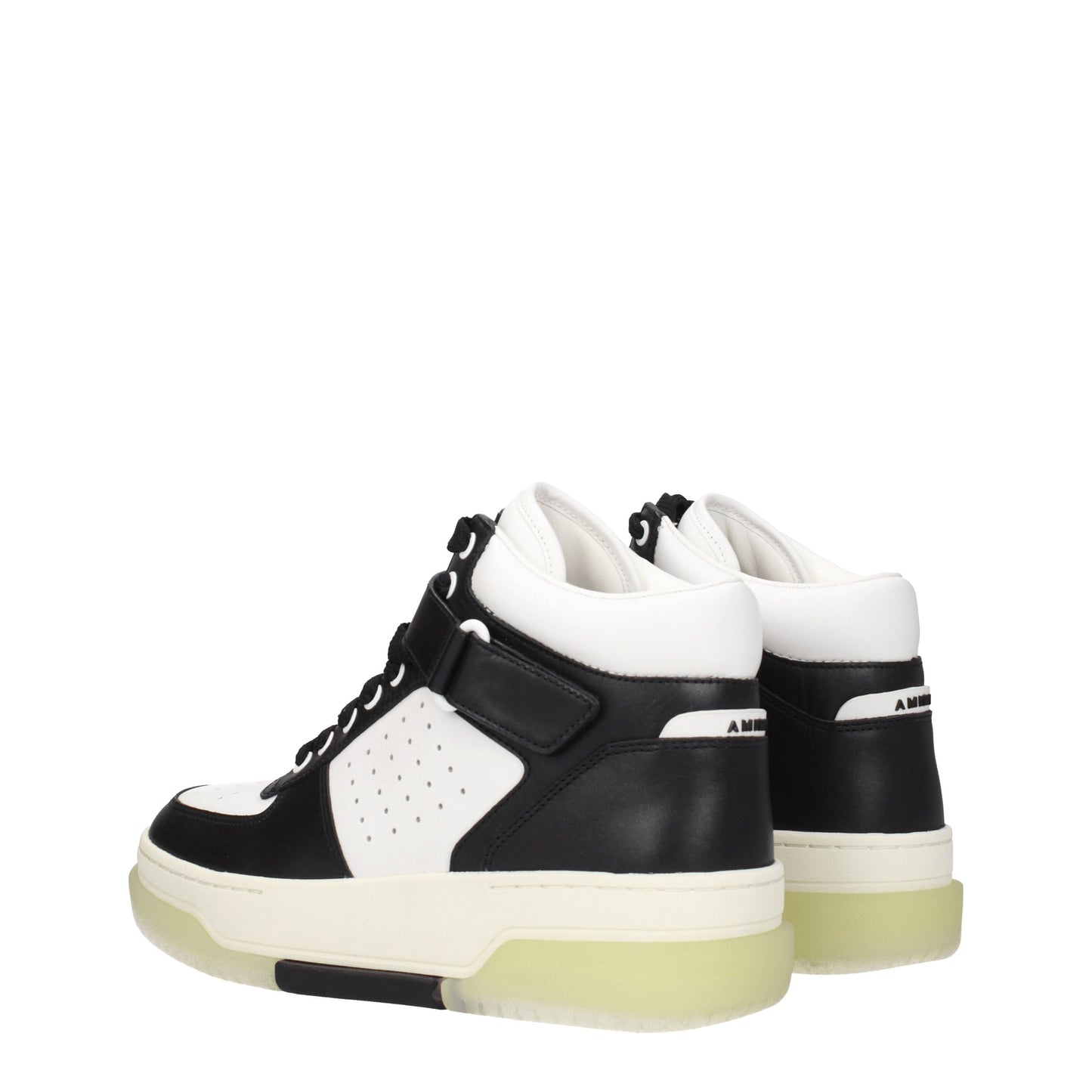 Amiri Men's Sneakers in Leather Black/White