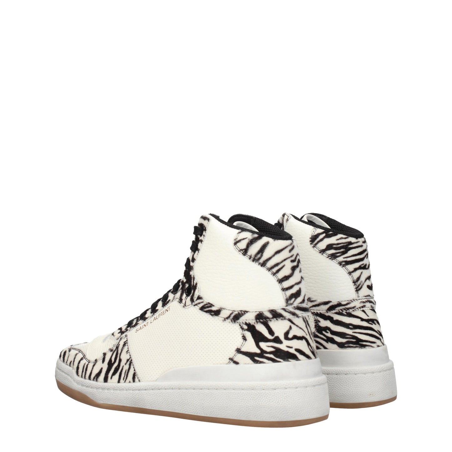 Saint Laurent Men's Sneakers in Leather White