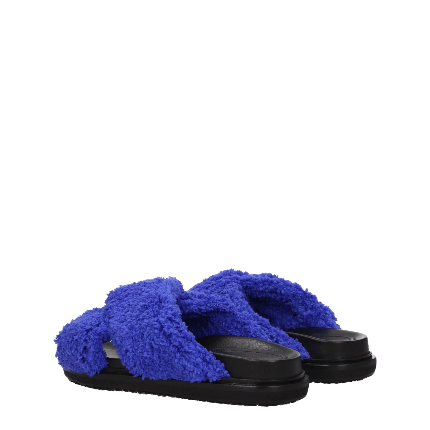 Marni Women's Sandals & Slippers in Fabric  Violet/Juniper