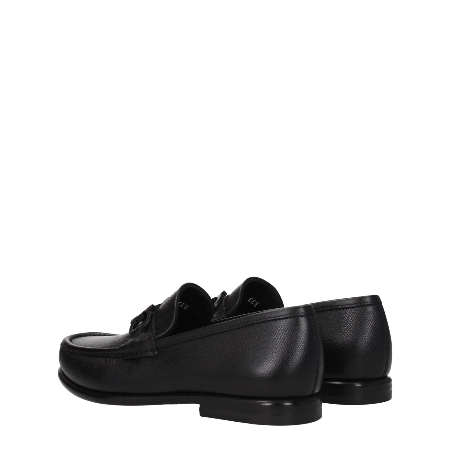 Salvatore Ferragamo Men's Loafers in Leather Black