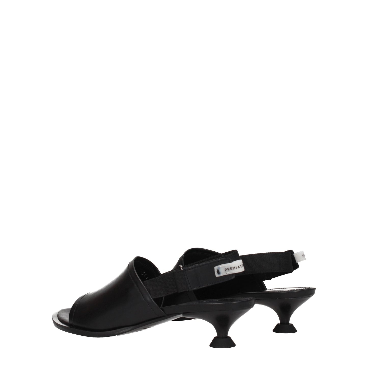 Premiata Women's Sandals in Leather Black