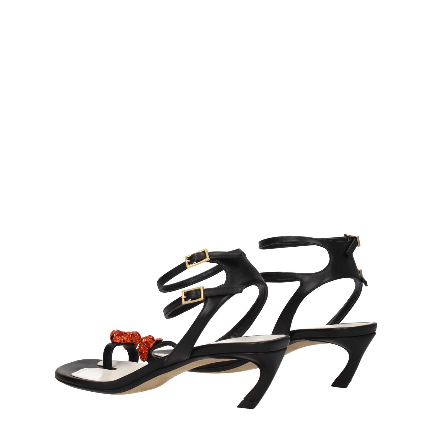 Lanvin Women's Sandals in Leather Black