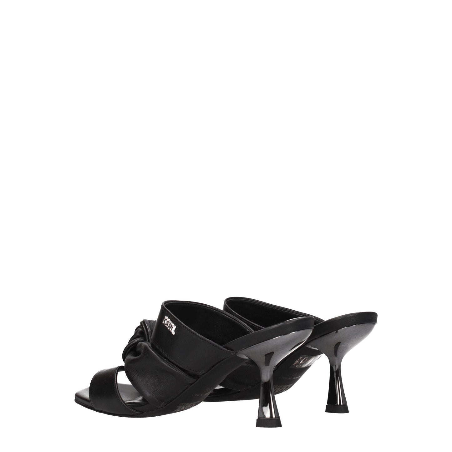 Karl Lagerfeld Women's Sandals in Leather Black