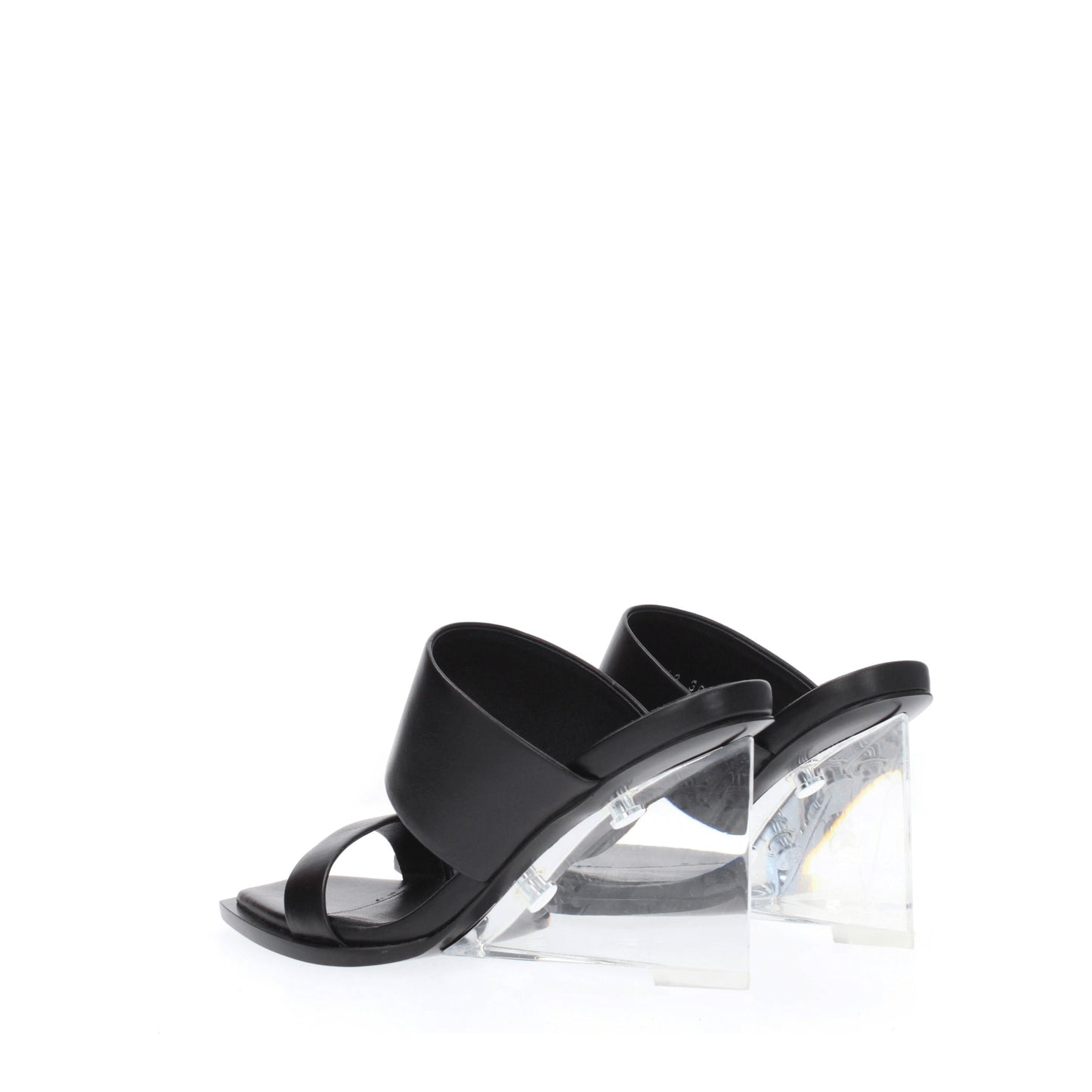 Alexander McQueen Women's Sandals in Leather Black