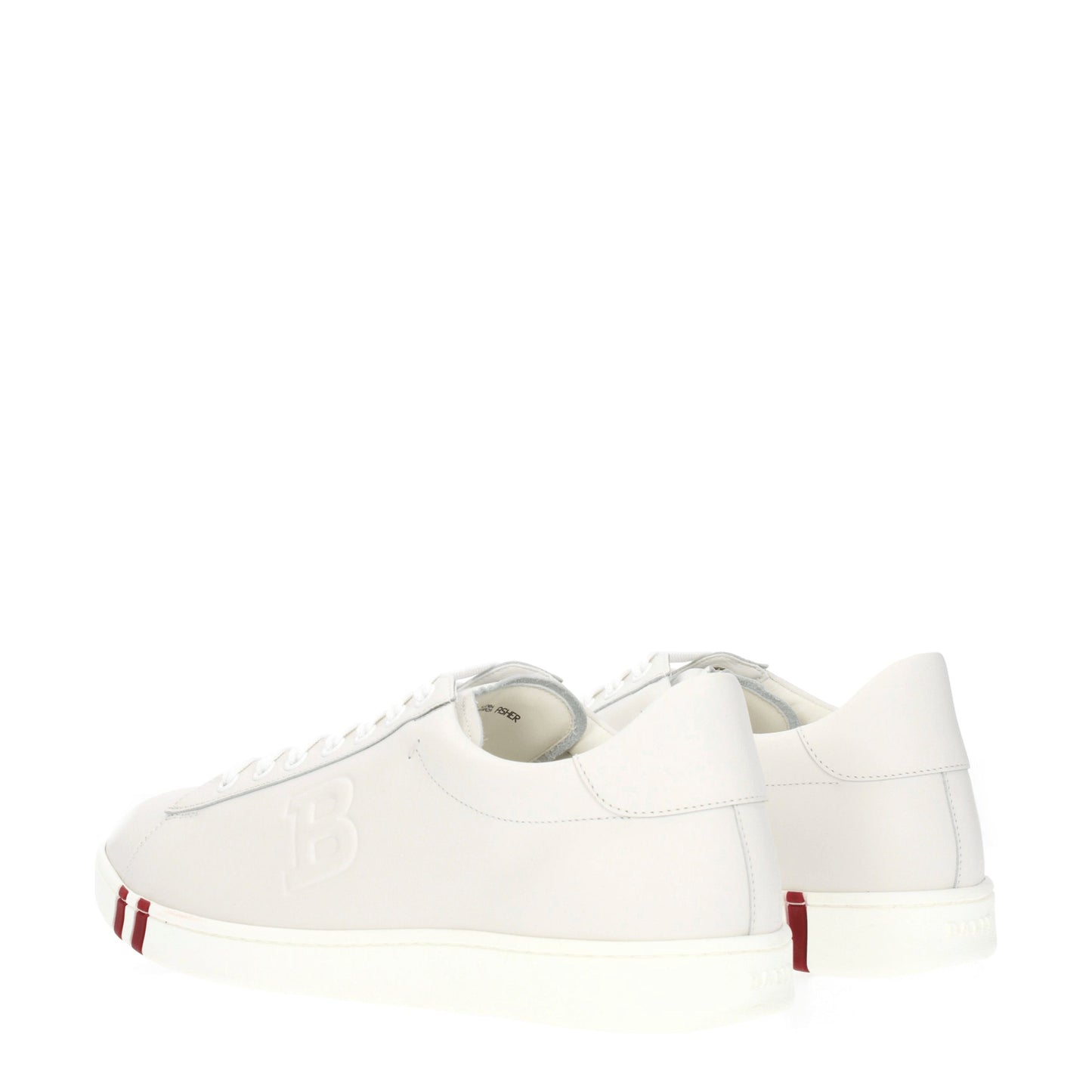 Bally Men's Sneakers in Leather White