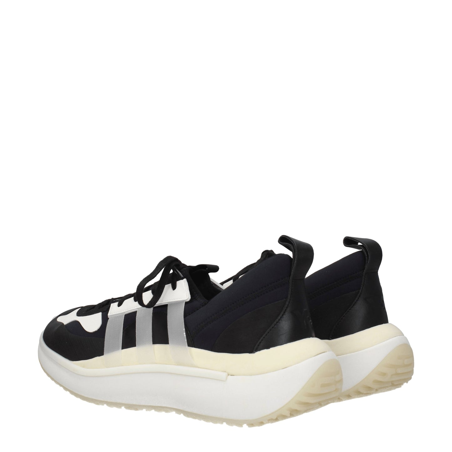 Y3 Yamamoto Men's Sneakers in Fabric  Black