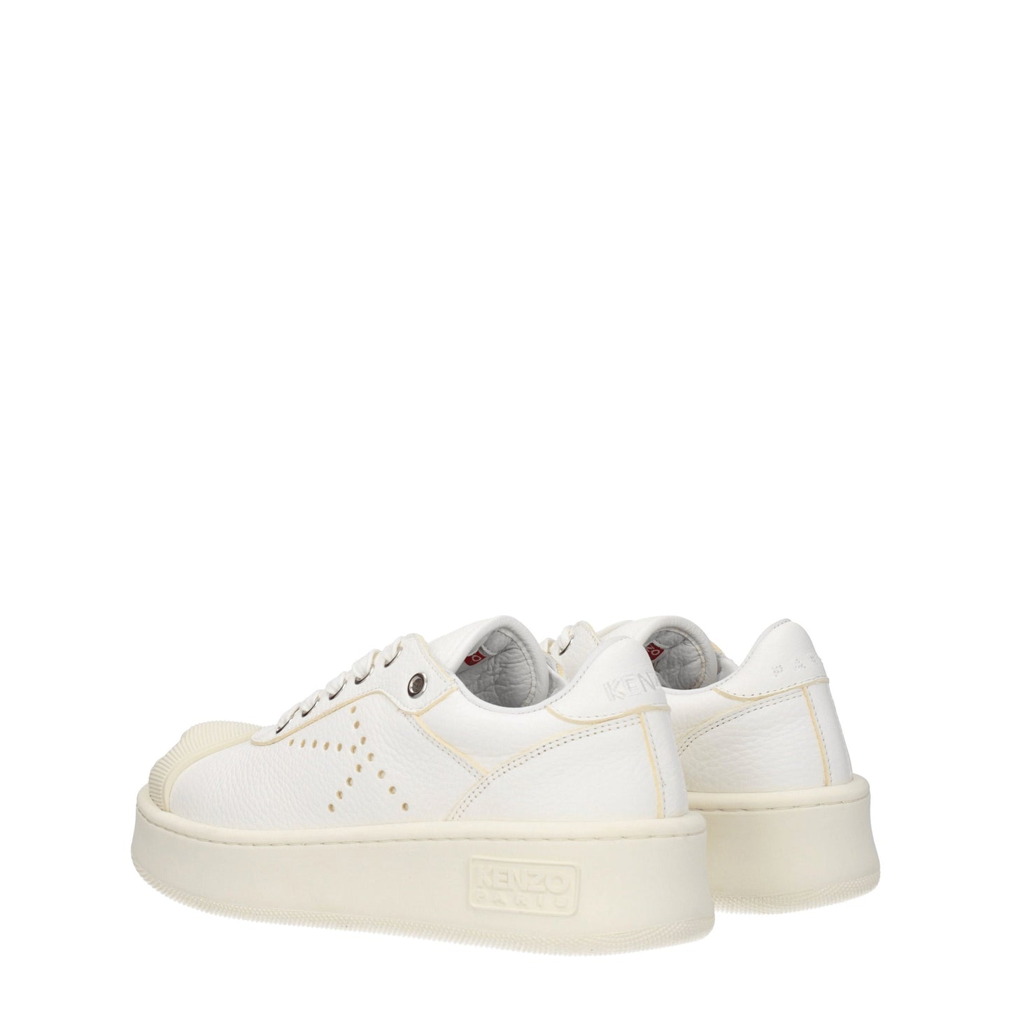 Kenzo Women's Sneakers in Leather White