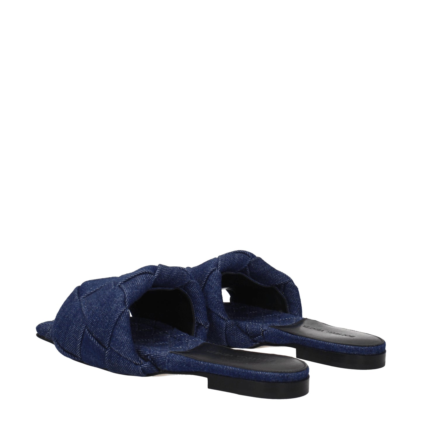 Bottega Veneta Women's Sandals & Slippers in Fabric  Blue/Denim