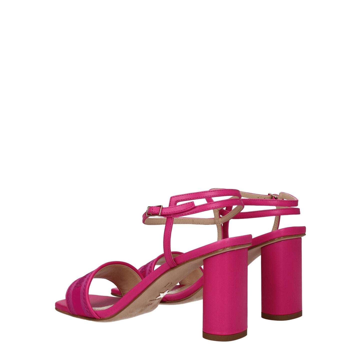 Christian Dior Women's Sandals in Fabric  Fuchsia