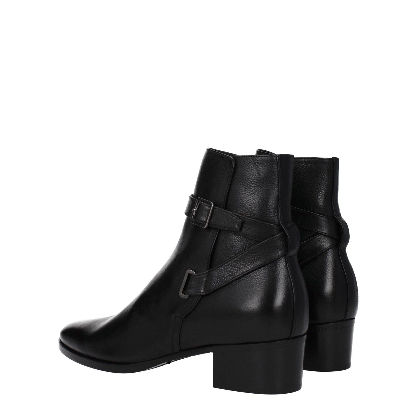 Saint Laurent Men's Ankle Boots Leather