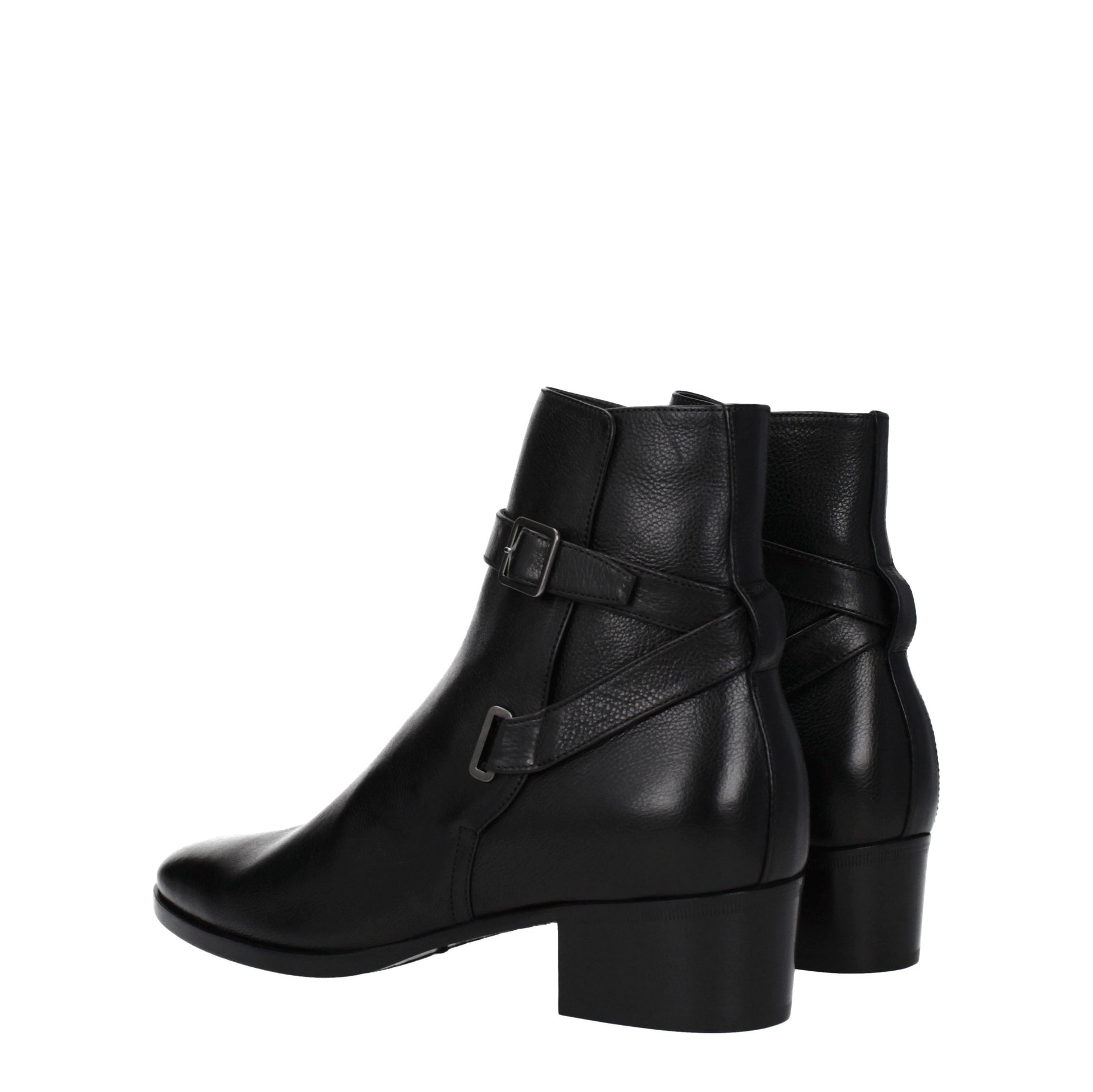 Saint Laurent Men's Ankle Boots Leather