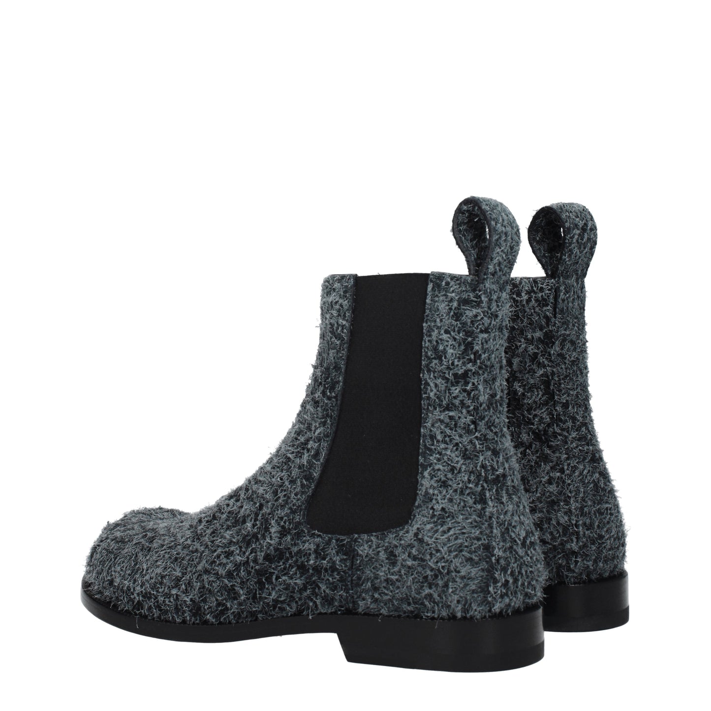 Loewe Women's Boots in Suede Gray/Charcoal